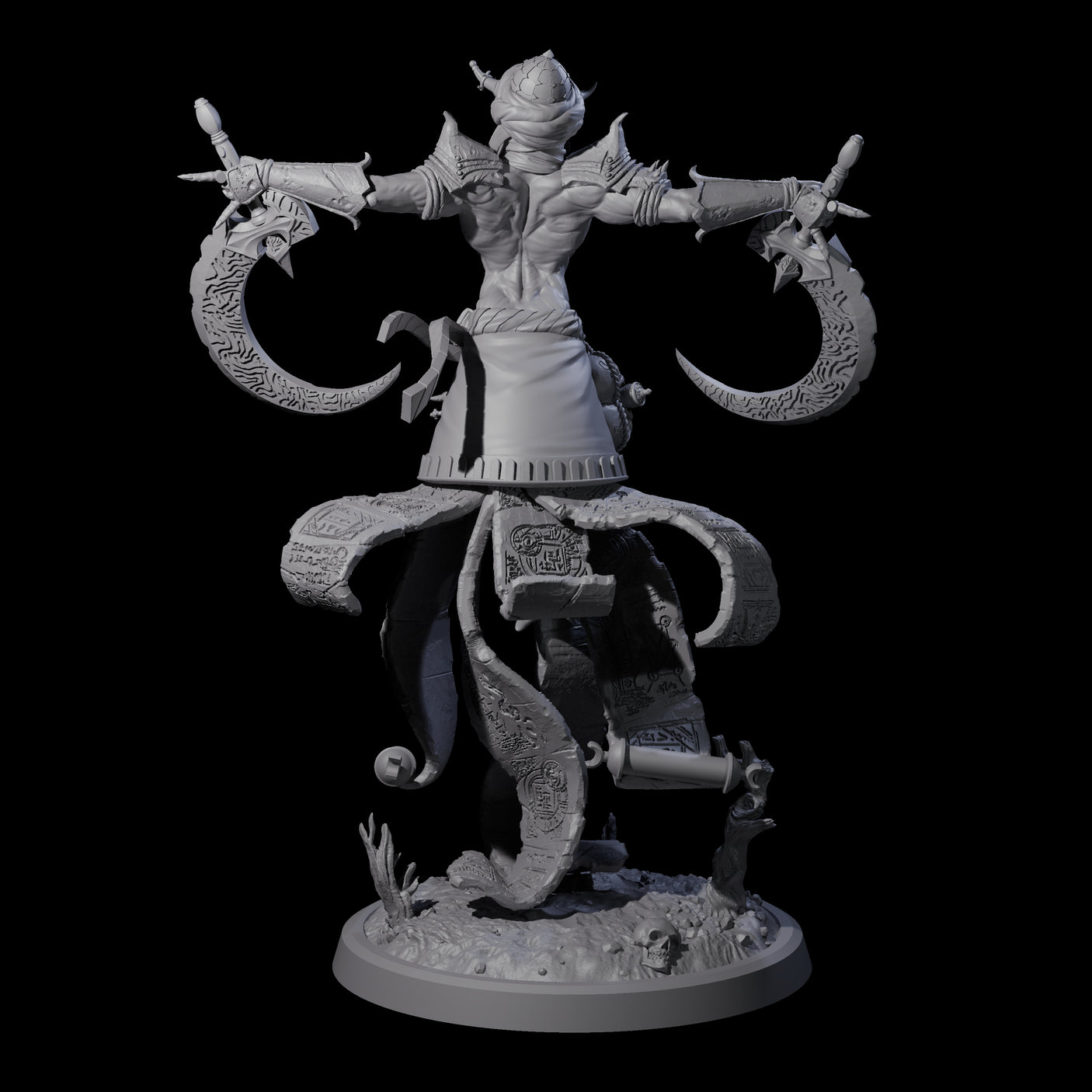 Scheming Contract Devil D Miniature for Dungeons and Dragons, Pathfinder or other TTRPGs