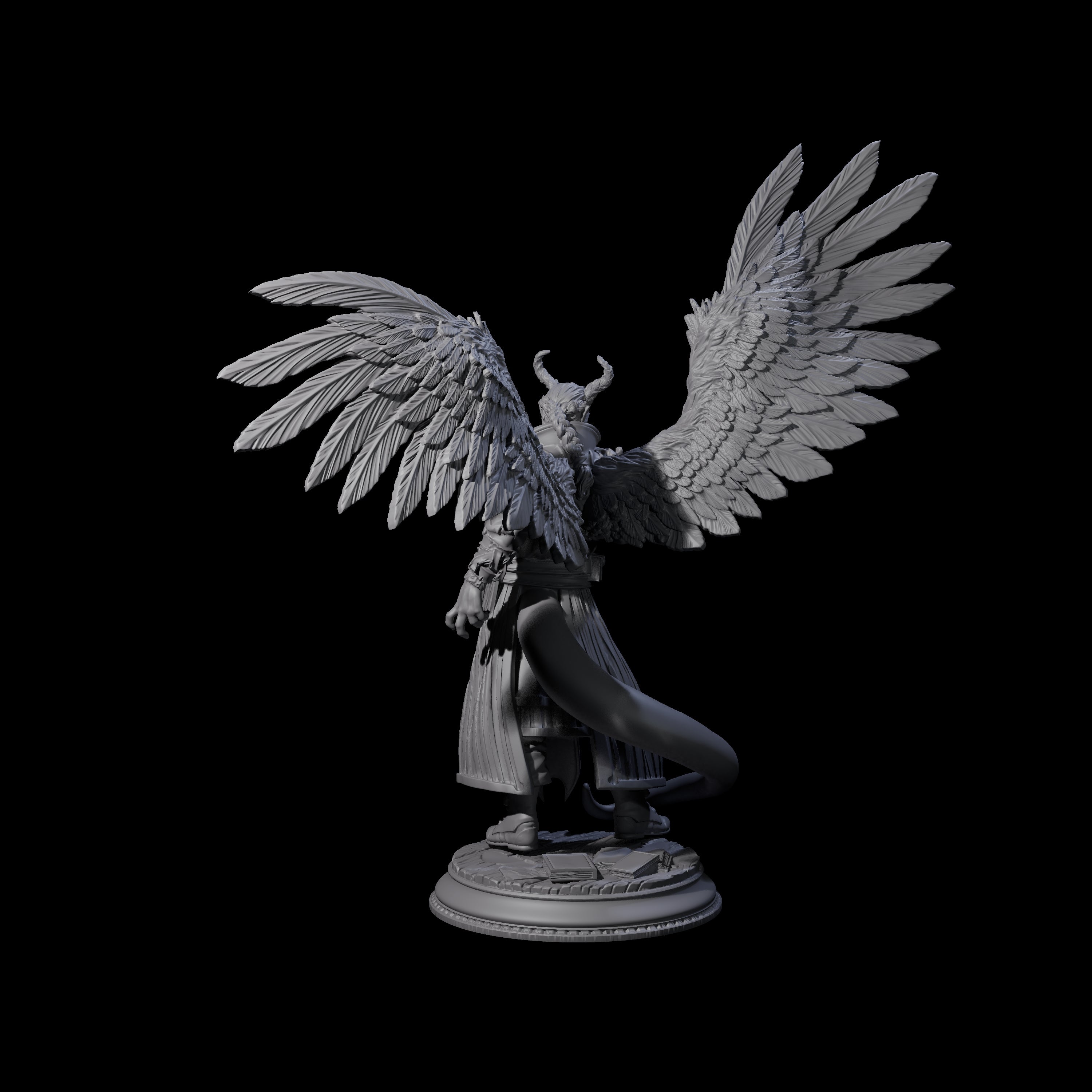 Scheming Contract Devil Miniature for Dungeons and Dragons, Pathfinder or other TTRPGs