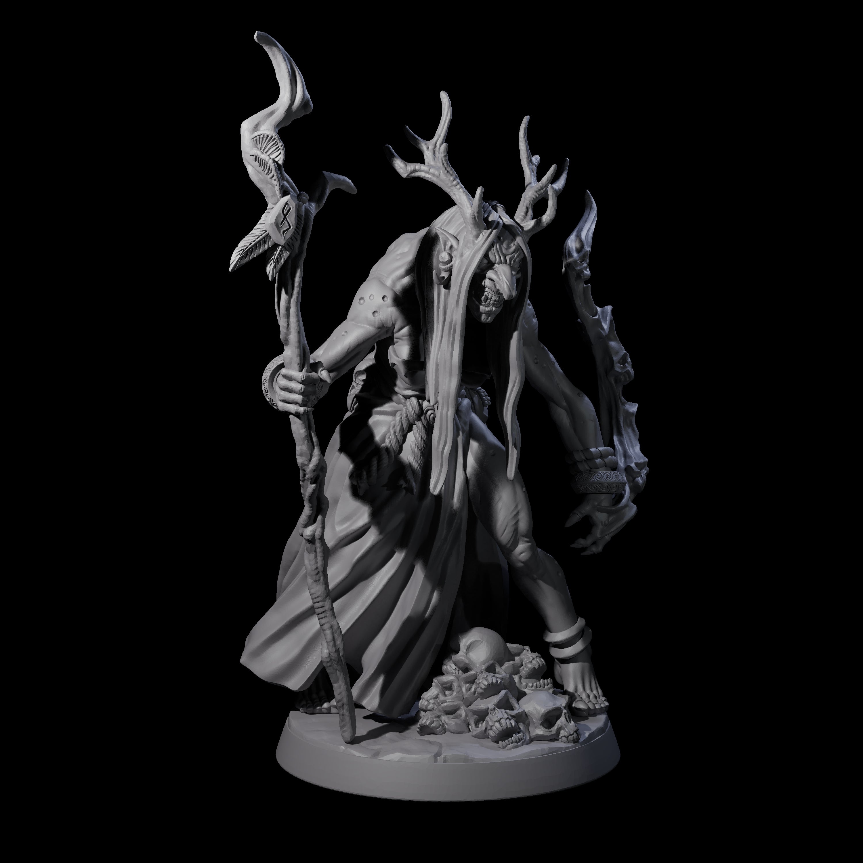Scheming Forest Hags Miniature for Dungeons and Dragons, Pathfinder or other TTRPGs