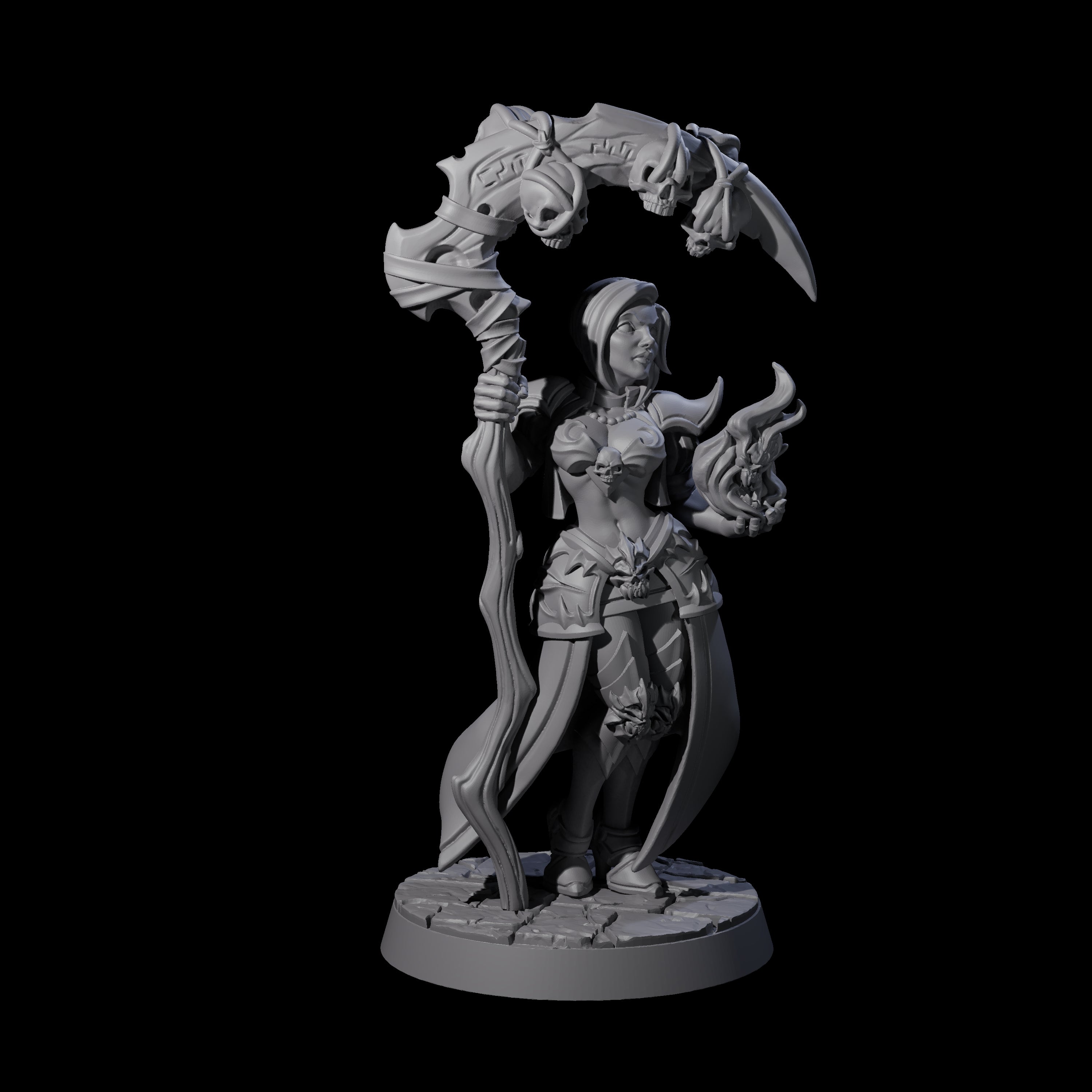 Scheming Hag Miniature for Dungeons and Dragons, Pathfinder or other TTRPGs