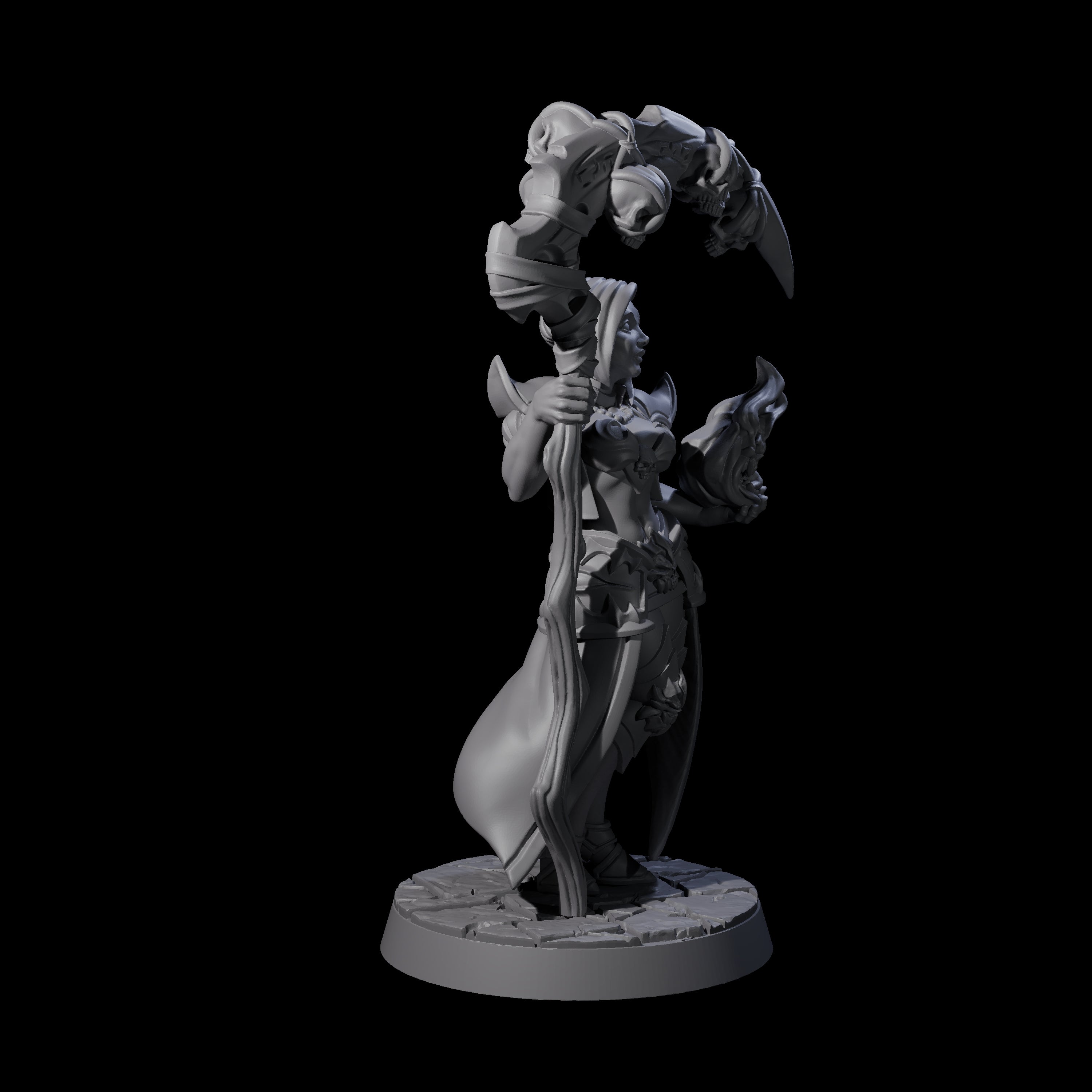 Scheming Hag Miniature for Dungeons and Dragons, Pathfinder or other TTRPGs