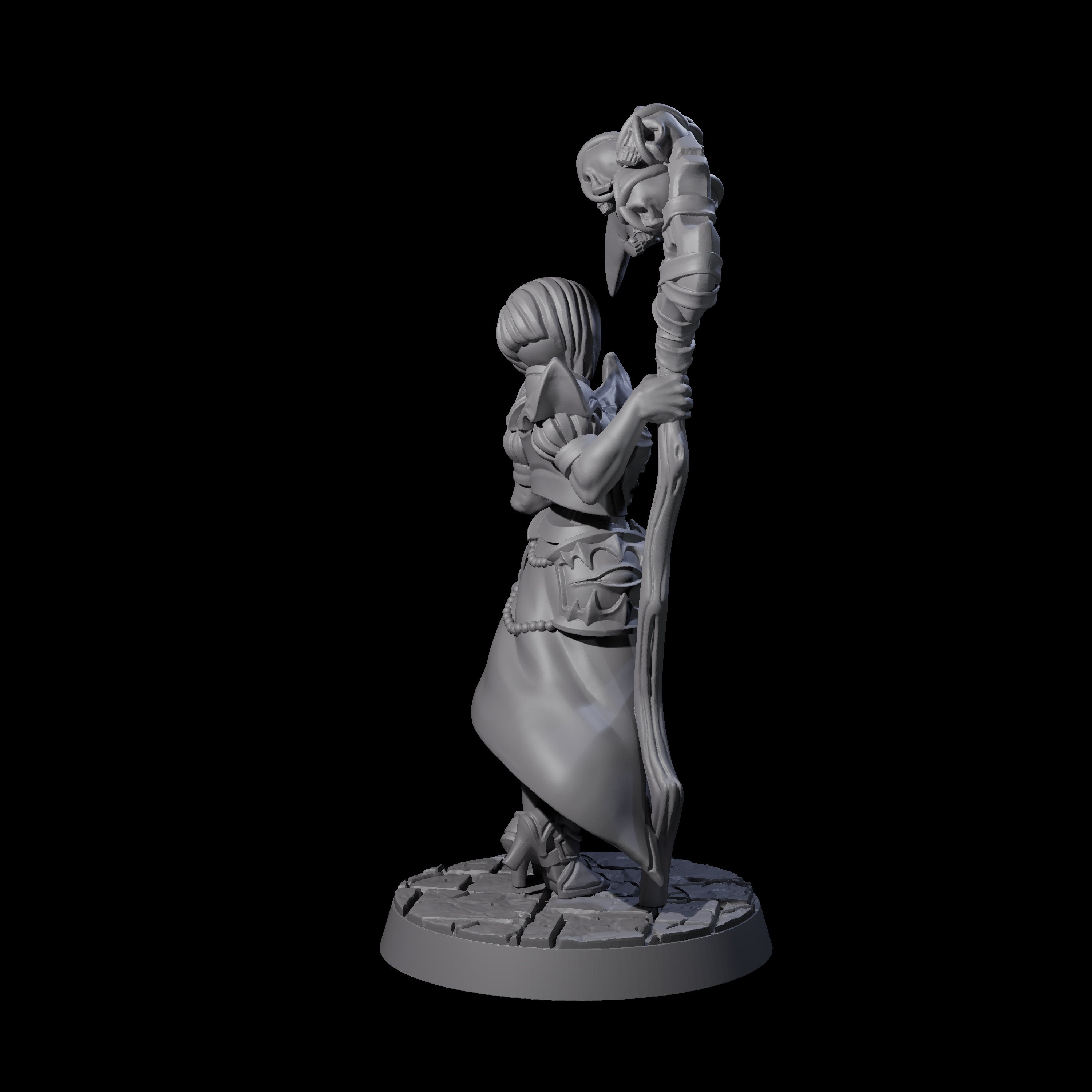 Scheming Hag Miniature for Dungeons and Dragons, Pathfinder or other TTRPGs