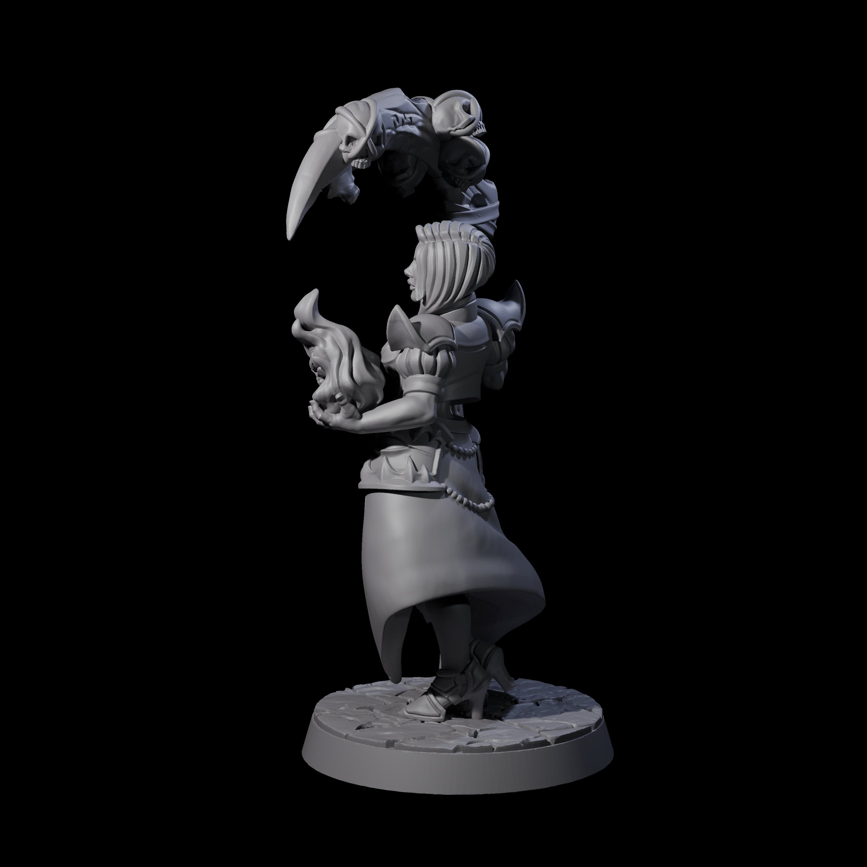 Scheming Hag Miniature for Dungeons and Dragons, Pathfinder or other TTRPGs