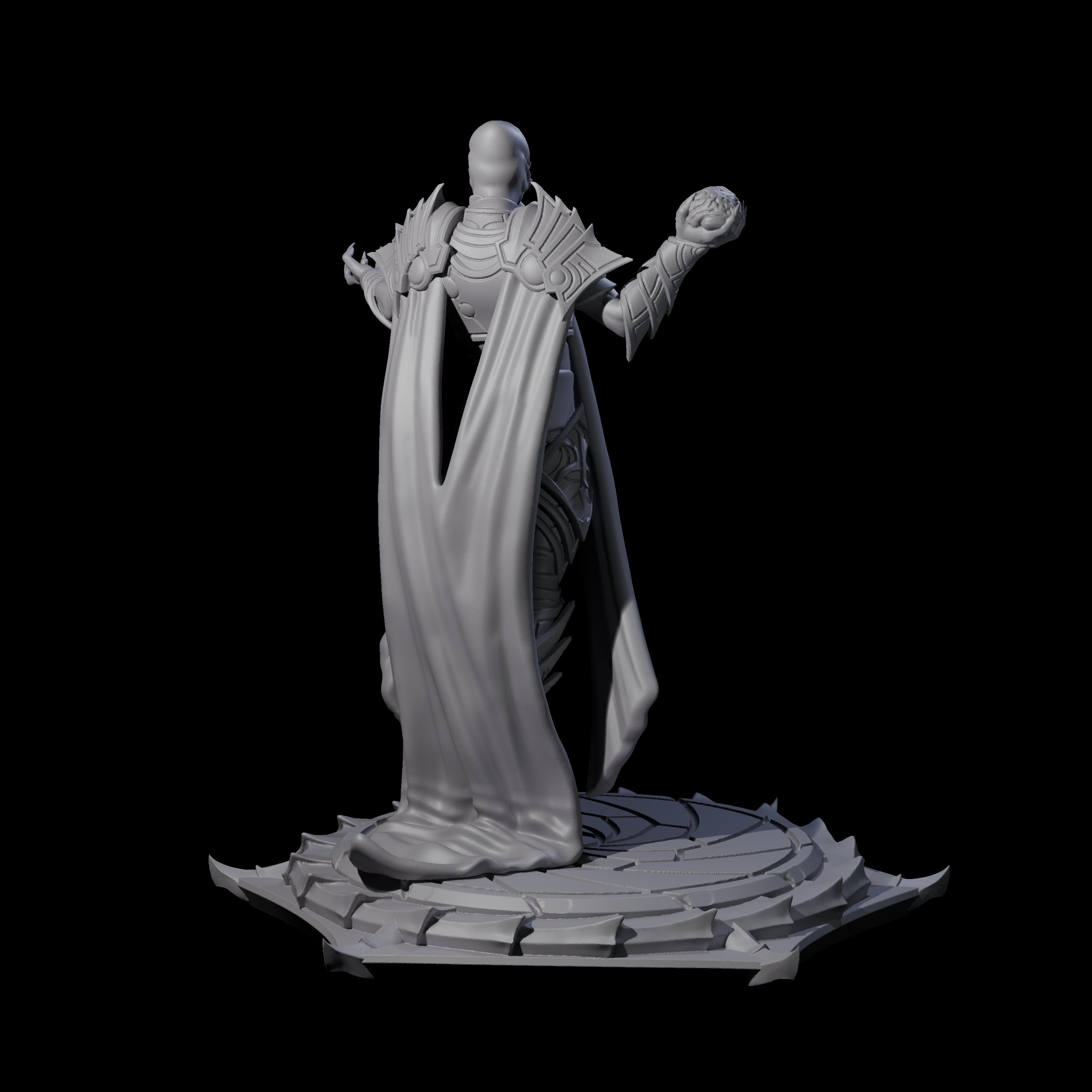 Scheming Mind Flayer Sorcerer A Miniature for Dungeons and Dragons, Pathfinder or other TTRPGs