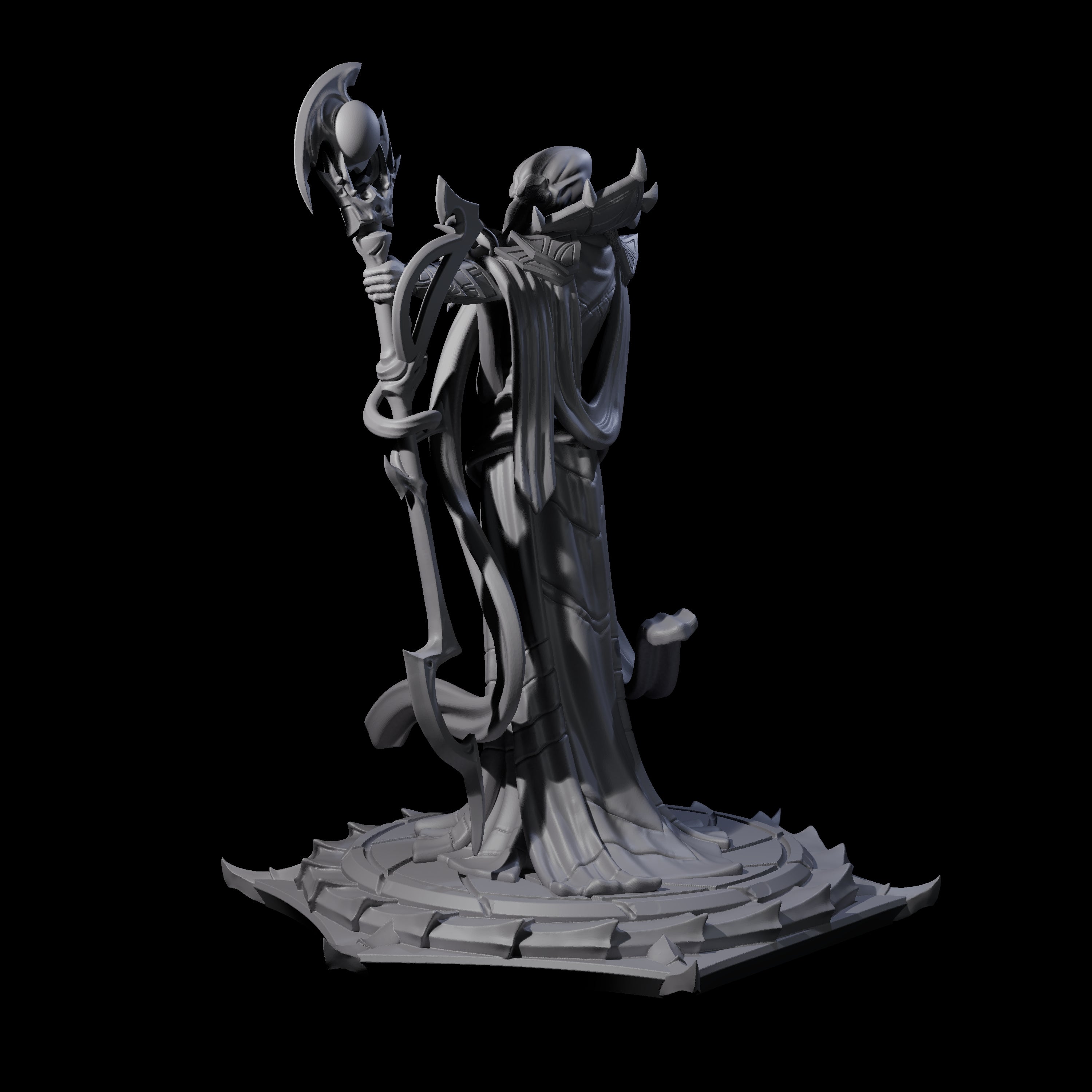 Scheming Mind Flayer Sorcerer D Miniature for Dungeons and Dragons, Pathfinder or other TTRPGs
