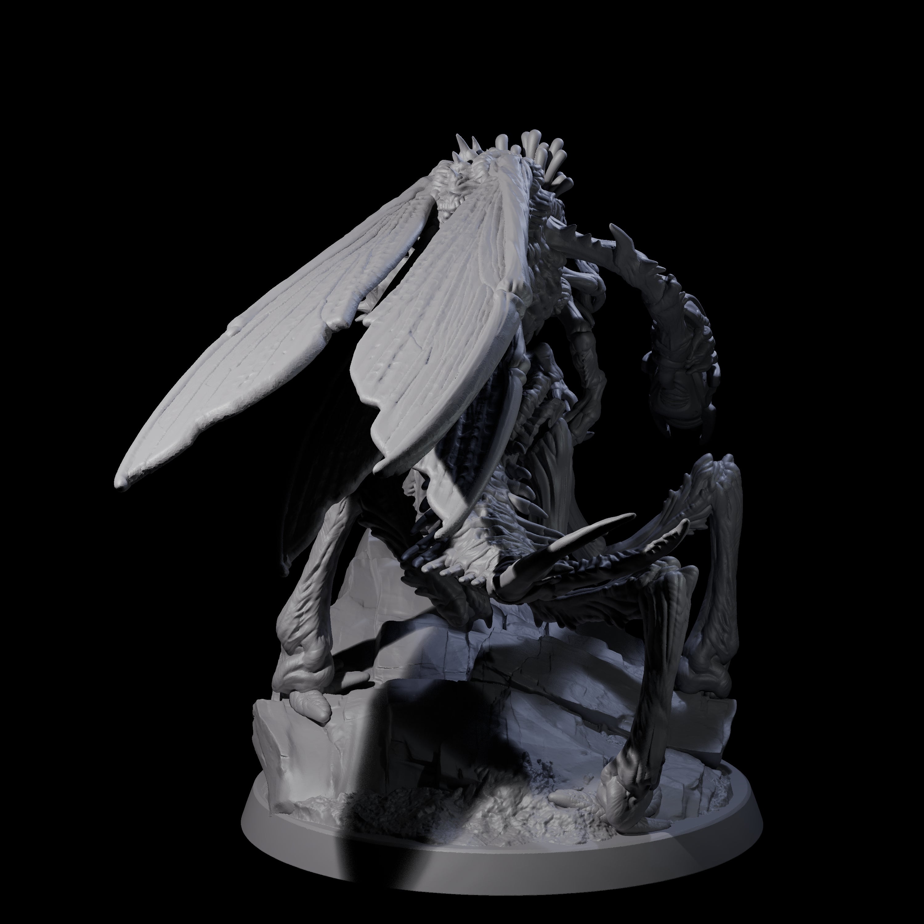 Scientific Mi-Go Surveyor Miniature for Dungeons and Dragons, Pathfinder or other TTRPGs
