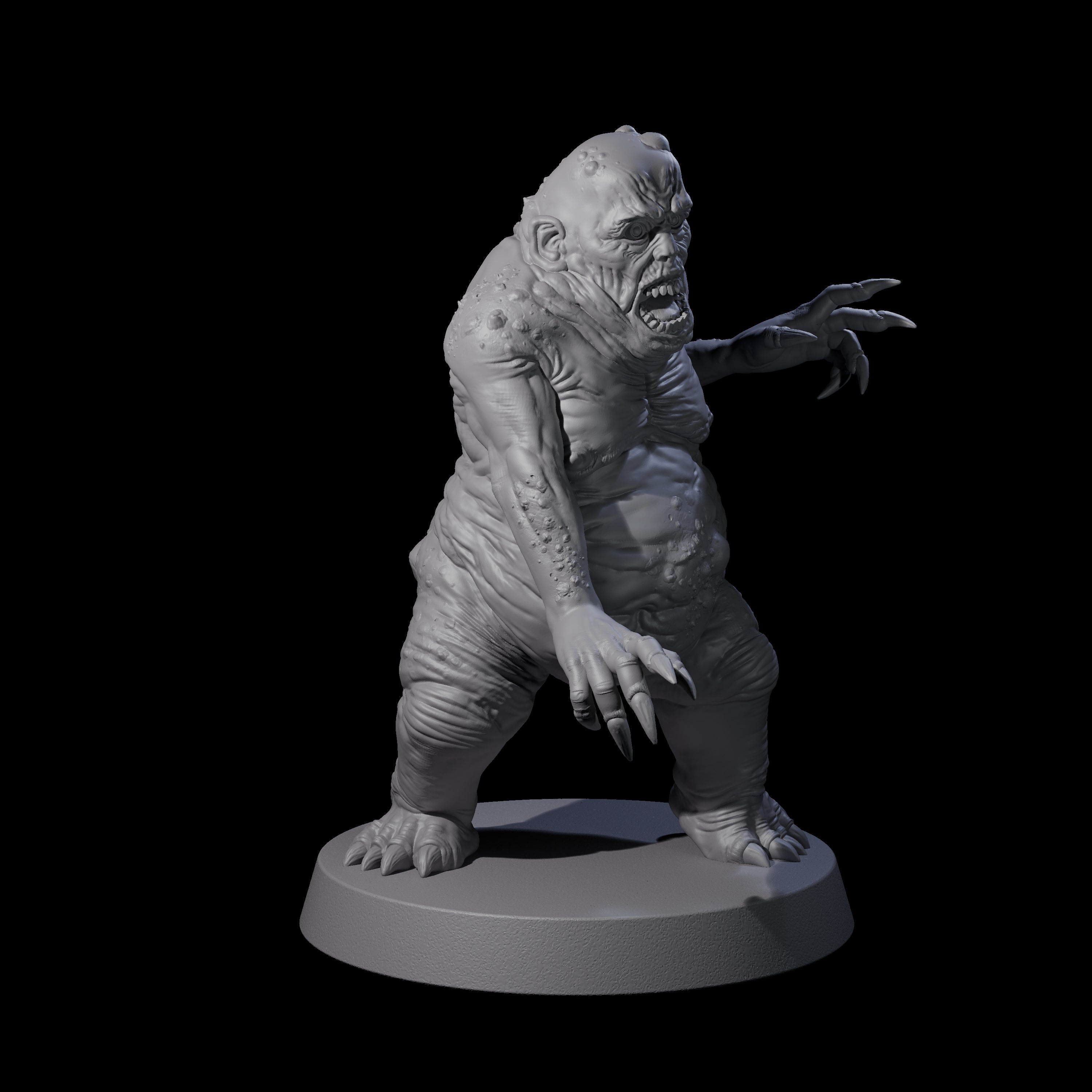 Screaming Mane B Miniature for Dungeons and Dragons, Pathfinder or other TTRPGs