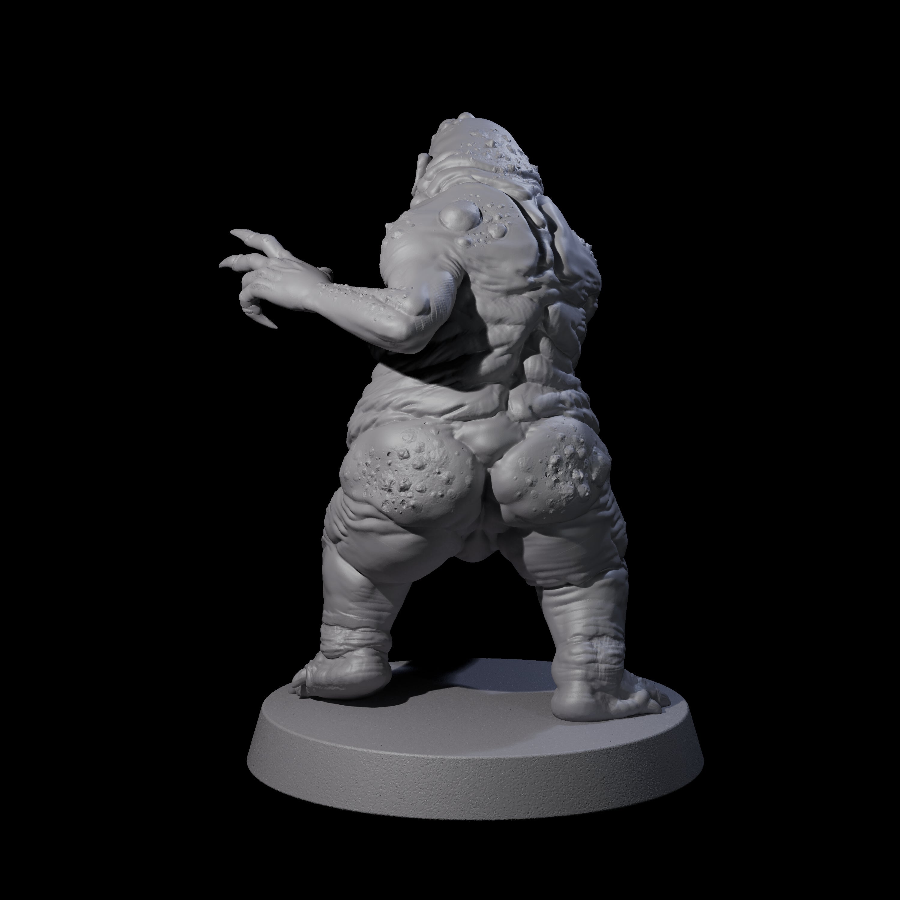 Screaming Mane B Miniature for Dungeons and Dragons, Pathfinder or other TTRPGs