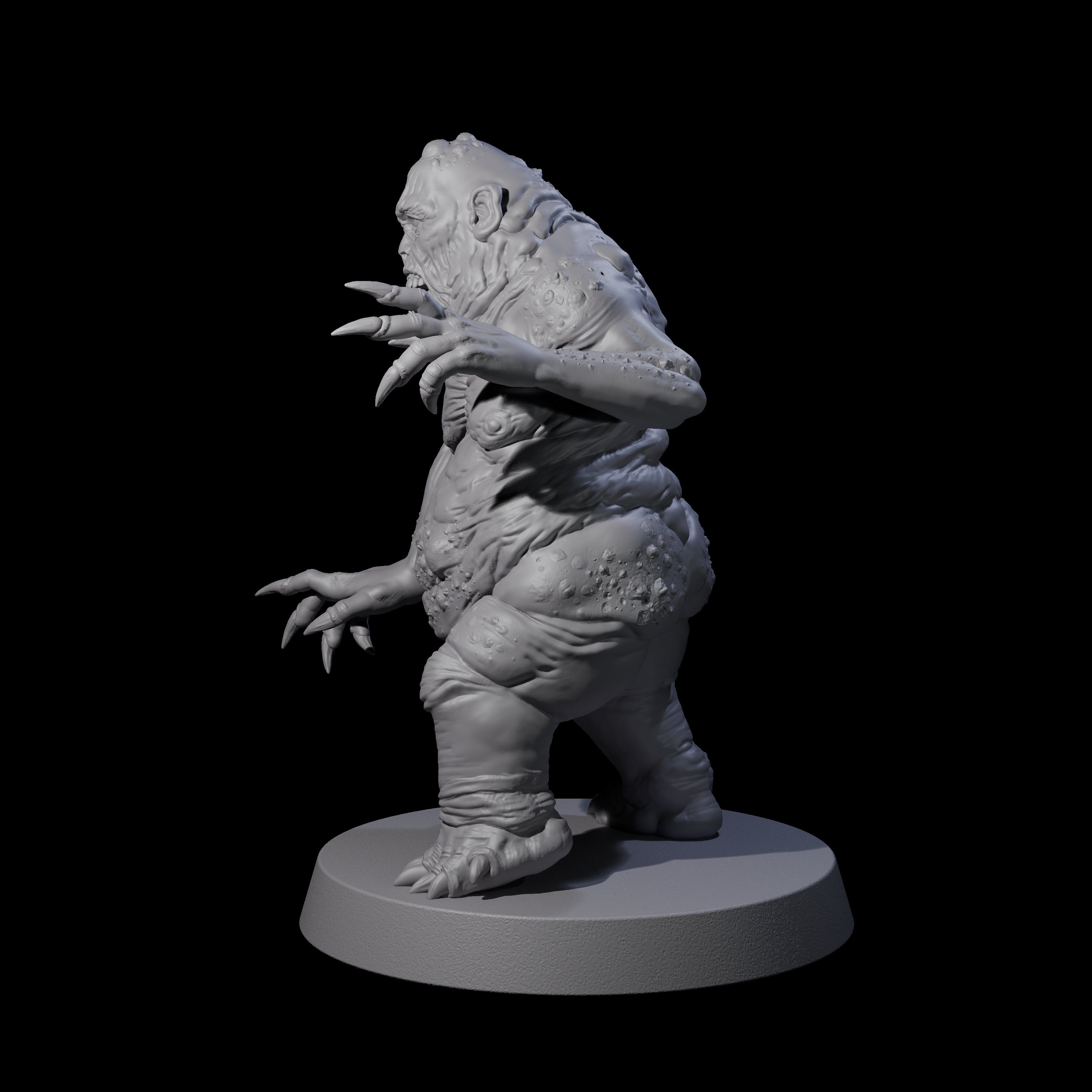 Screaming Mane B Miniature for Dungeons and Dragons, Pathfinder or other TTRPGs