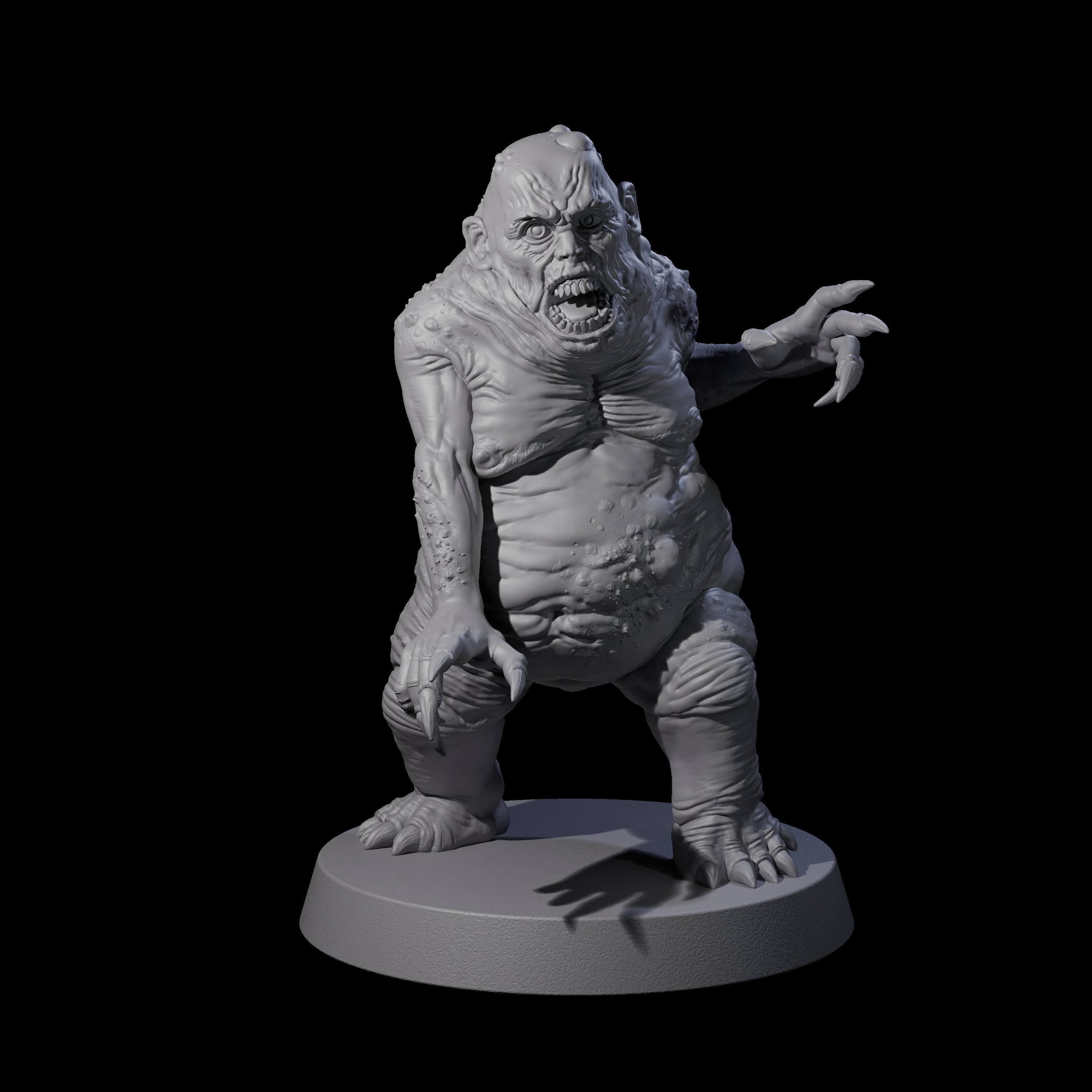 Screaming Mane B Miniature for Dungeons and Dragons, Pathfinder or other TTRPGs