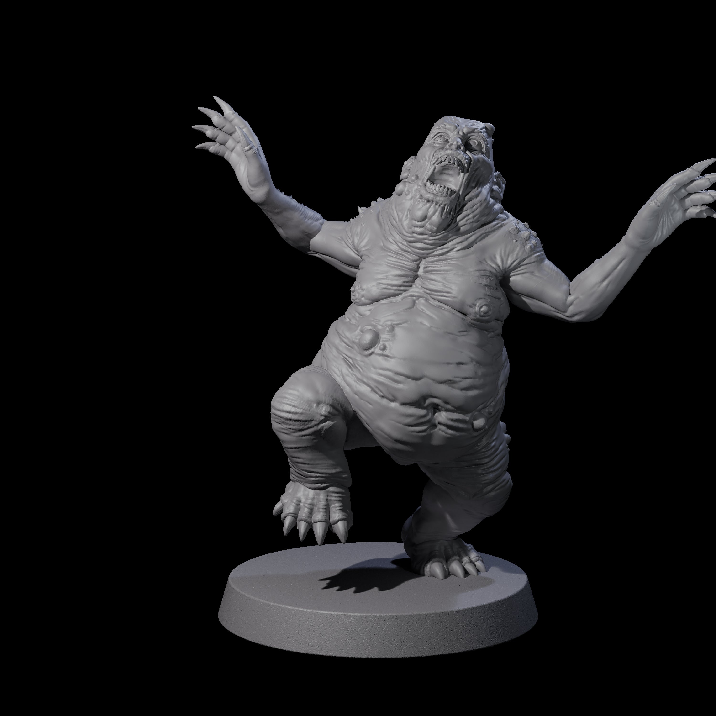 Screaming Mane C Miniature for Dungeons and Dragons, Pathfinder or other TTRPGs