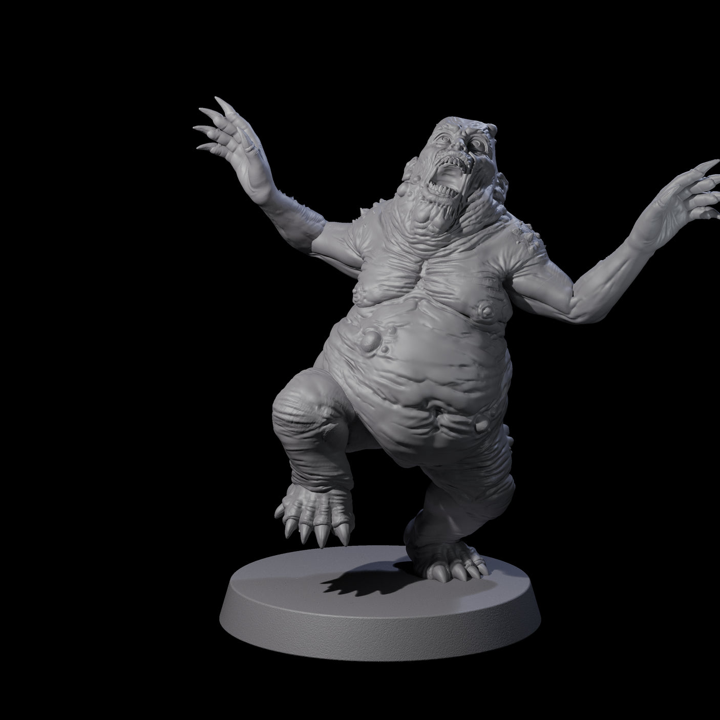 Screaming Mane C Miniature for Dungeons and Dragons, Pathfinder or other TTRPGs