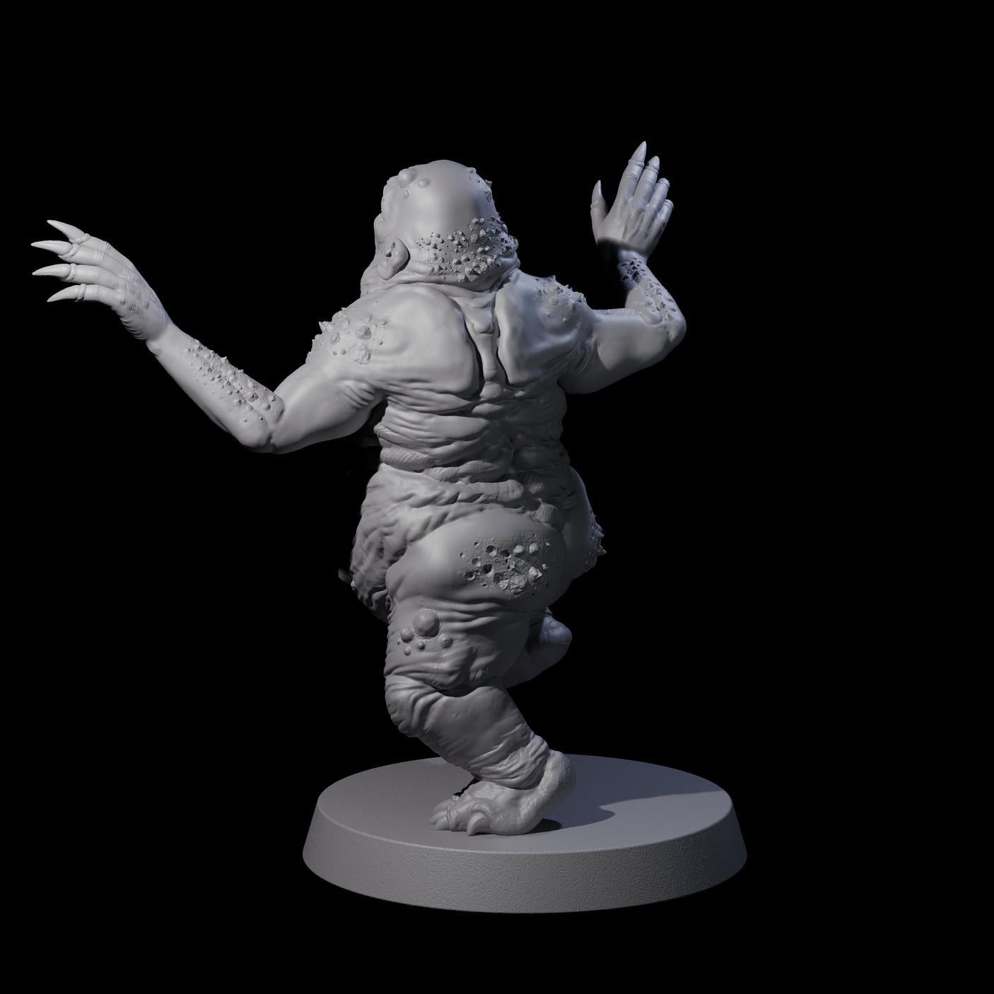 Screaming Mane C Miniature for Dungeons and Dragons, Pathfinder or other TTRPGs