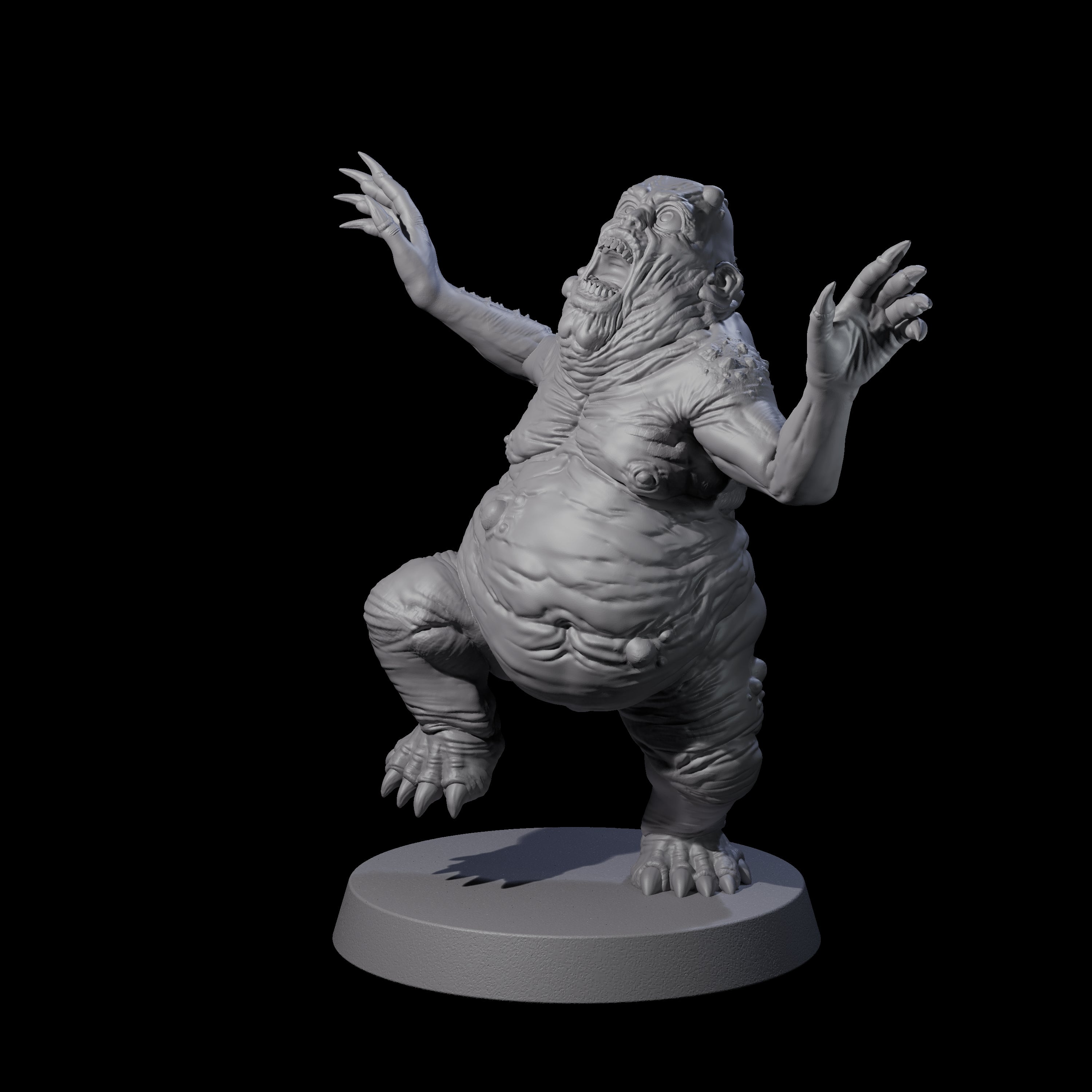 Screaming Mane C Miniature for Dungeons and Dragons, Pathfinder or other TTRPGs