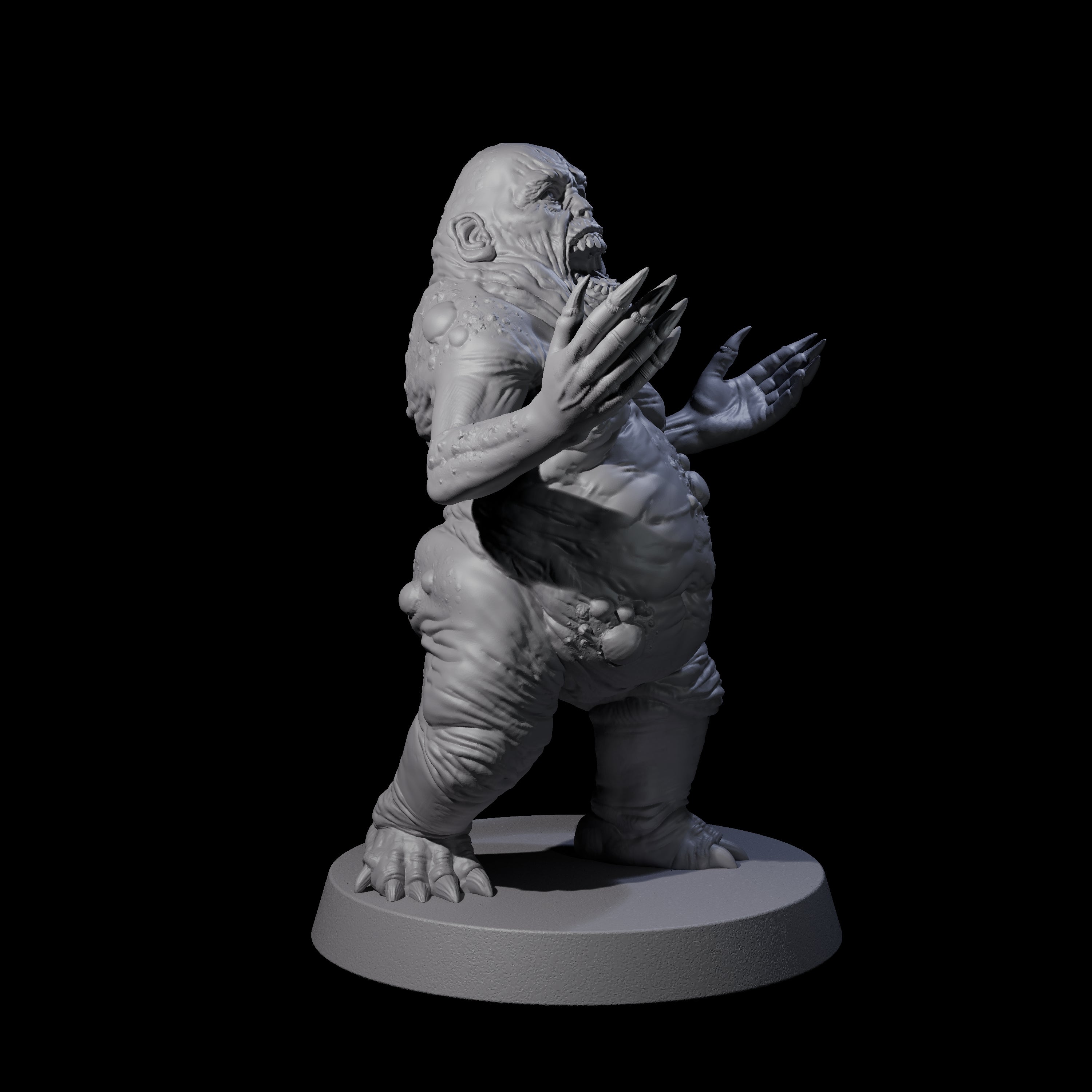 Screaming Mane D Miniature for Dungeons and Dragons, Pathfinder or other TTRPGs