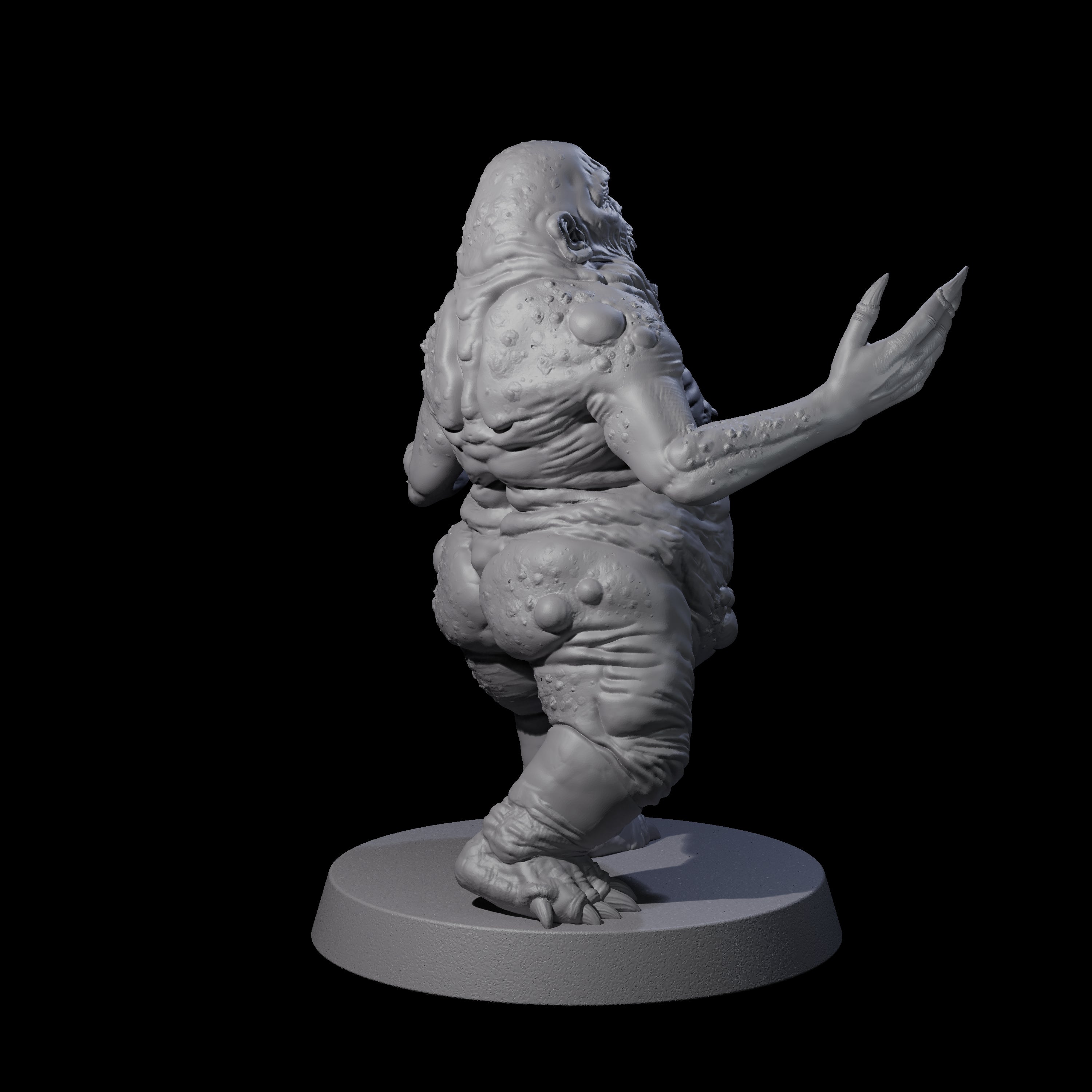 Screaming Mane D Miniature for Dungeons and Dragons, Pathfinder or other TTRPGs
