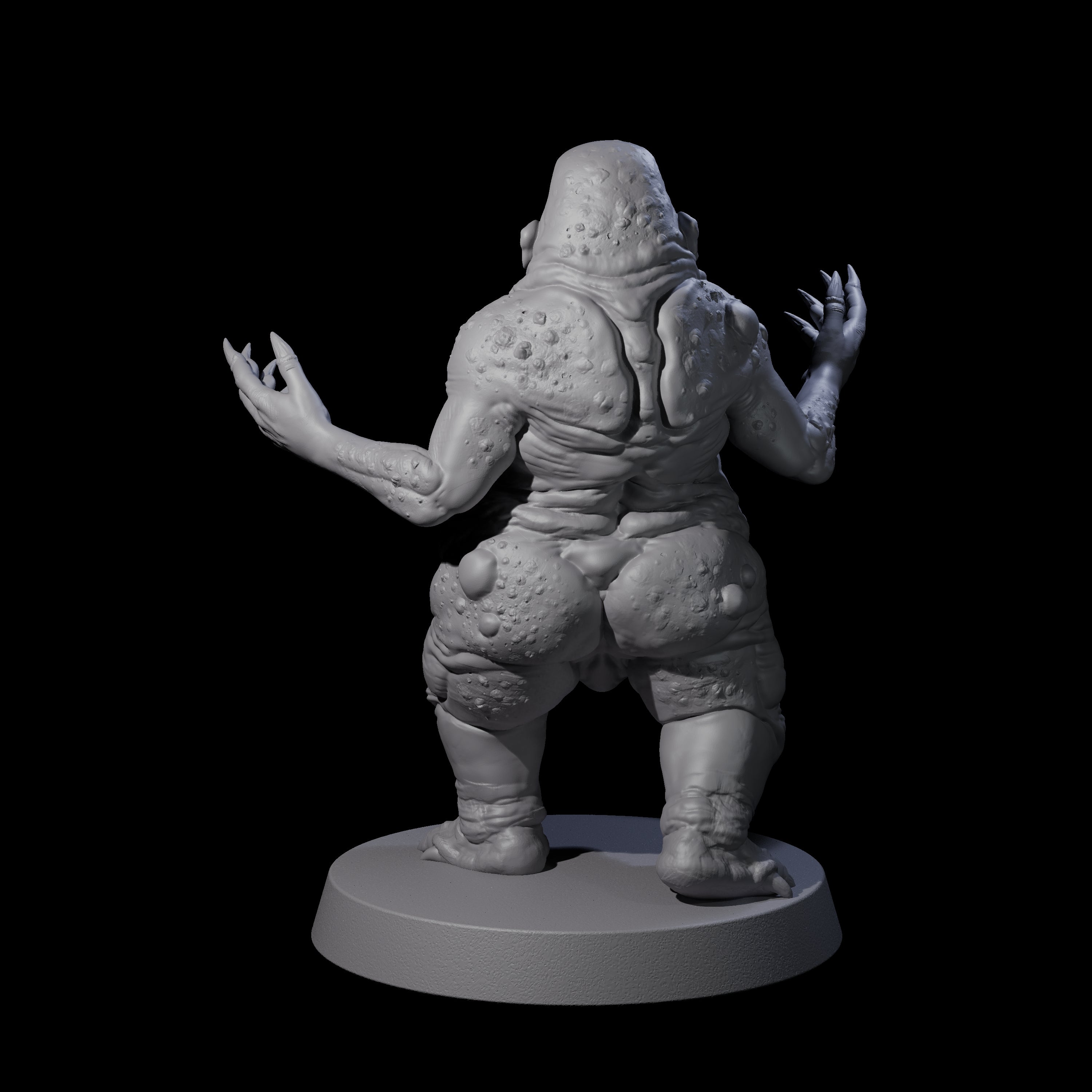 Screaming Mane D Miniature for Dungeons and Dragons, Pathfinder or other TTRPGs