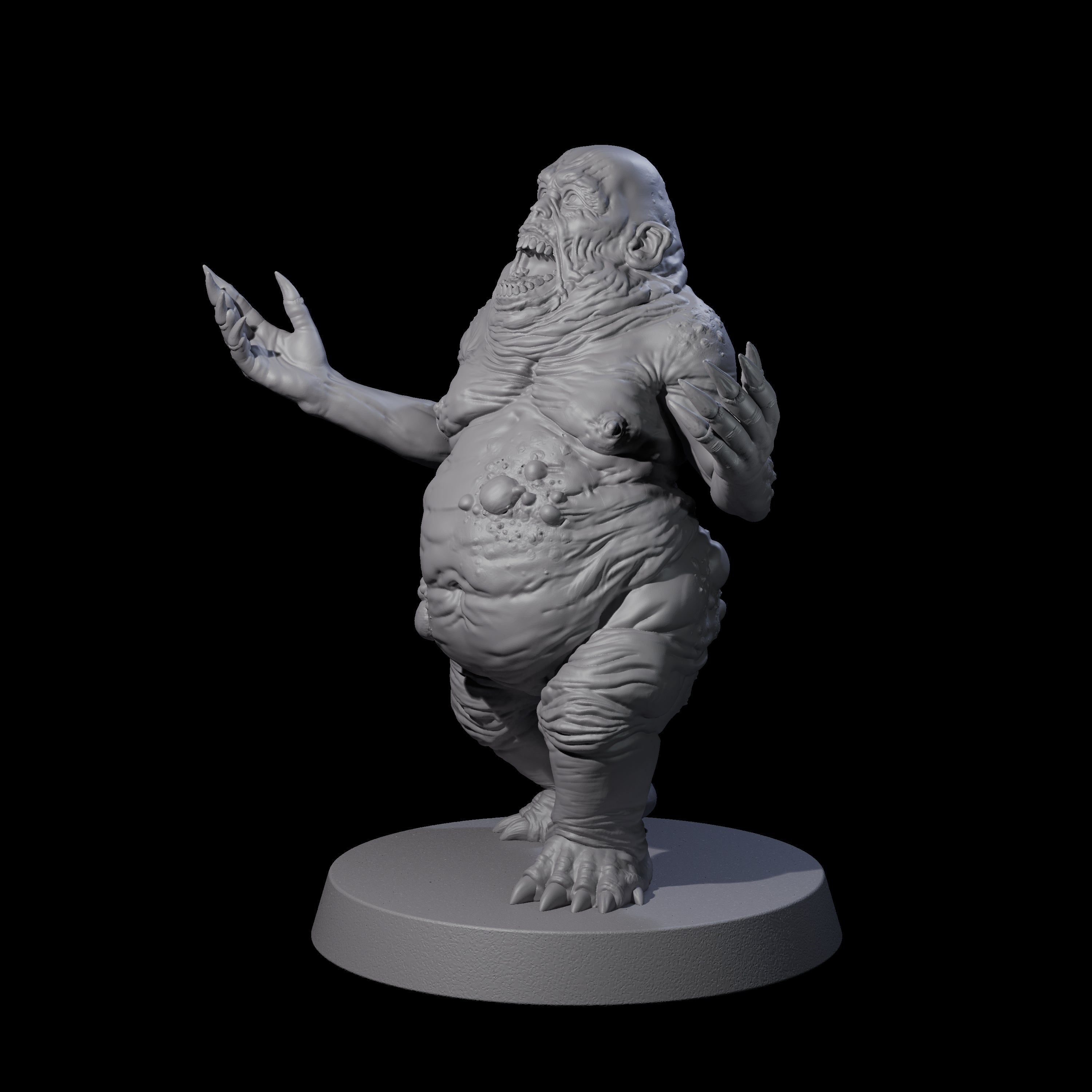 Screaming Mane D Miniature for Dungeons and Dragons, Pathfinder or other TTRPGs