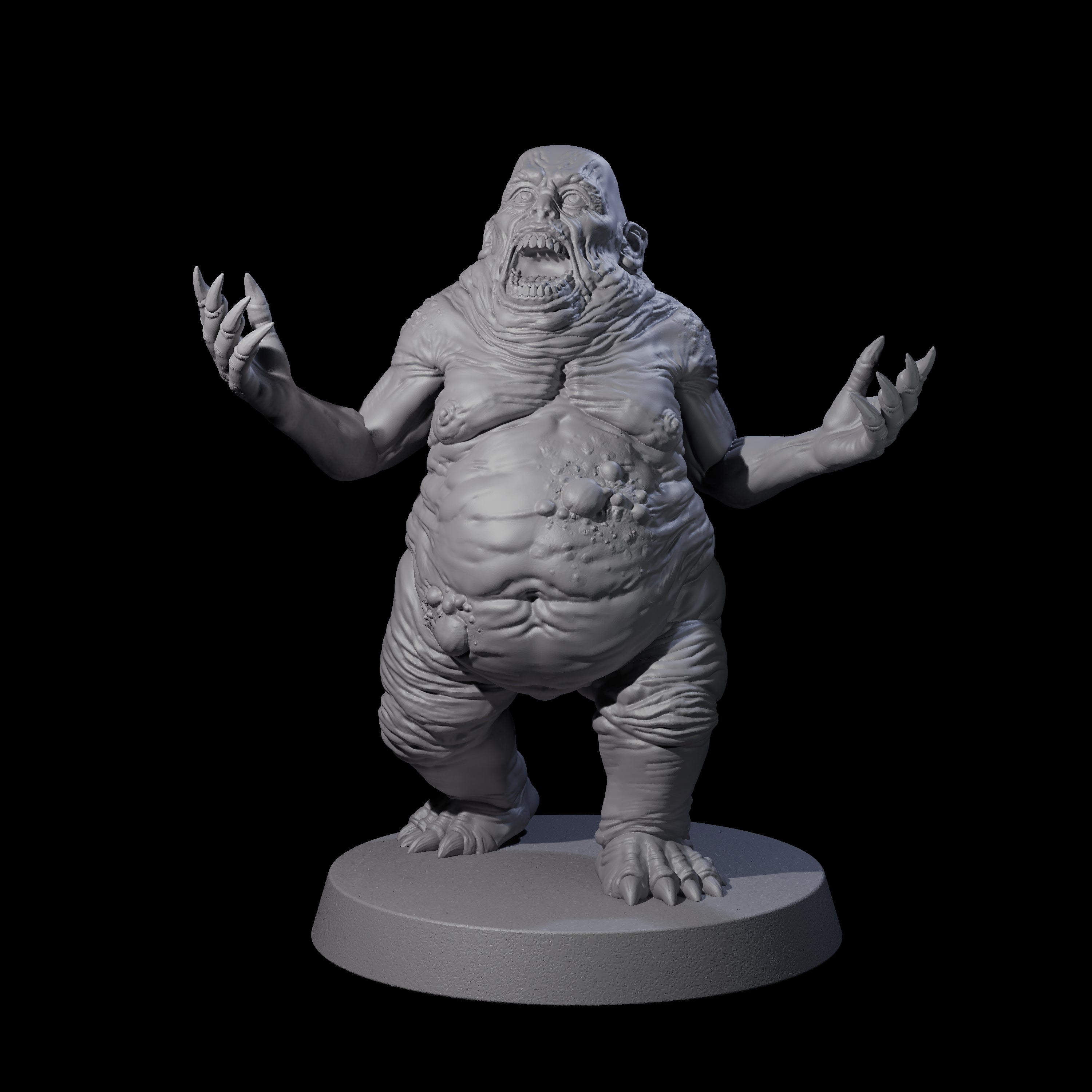 Screaming Mane D Miniature for Dungeons and Dragons, Pathfinder or other TTRPGs
