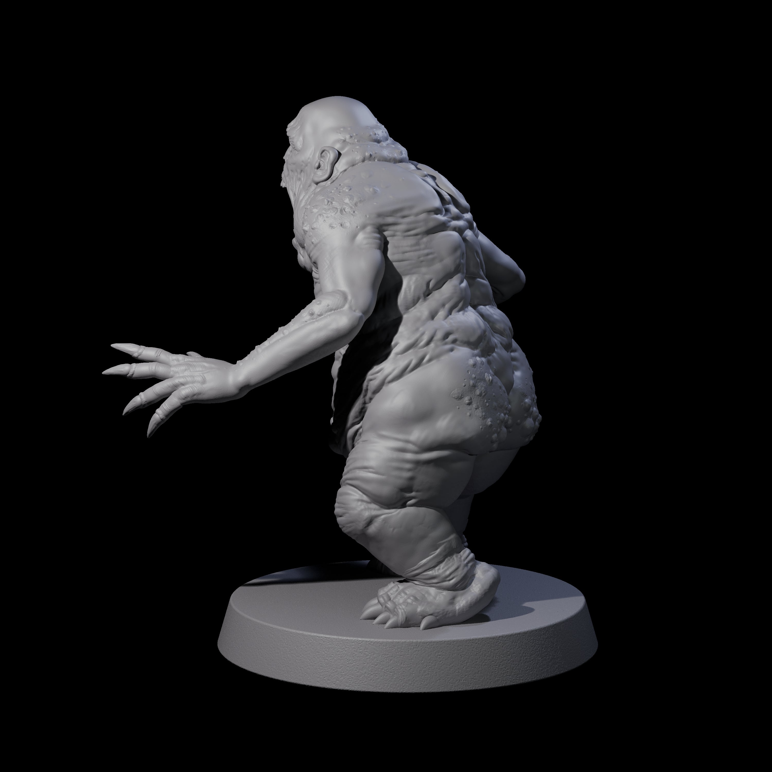 Screaming Mane E Miniature for Dungeons and Dragons, Pathfinder or other TTRPGs