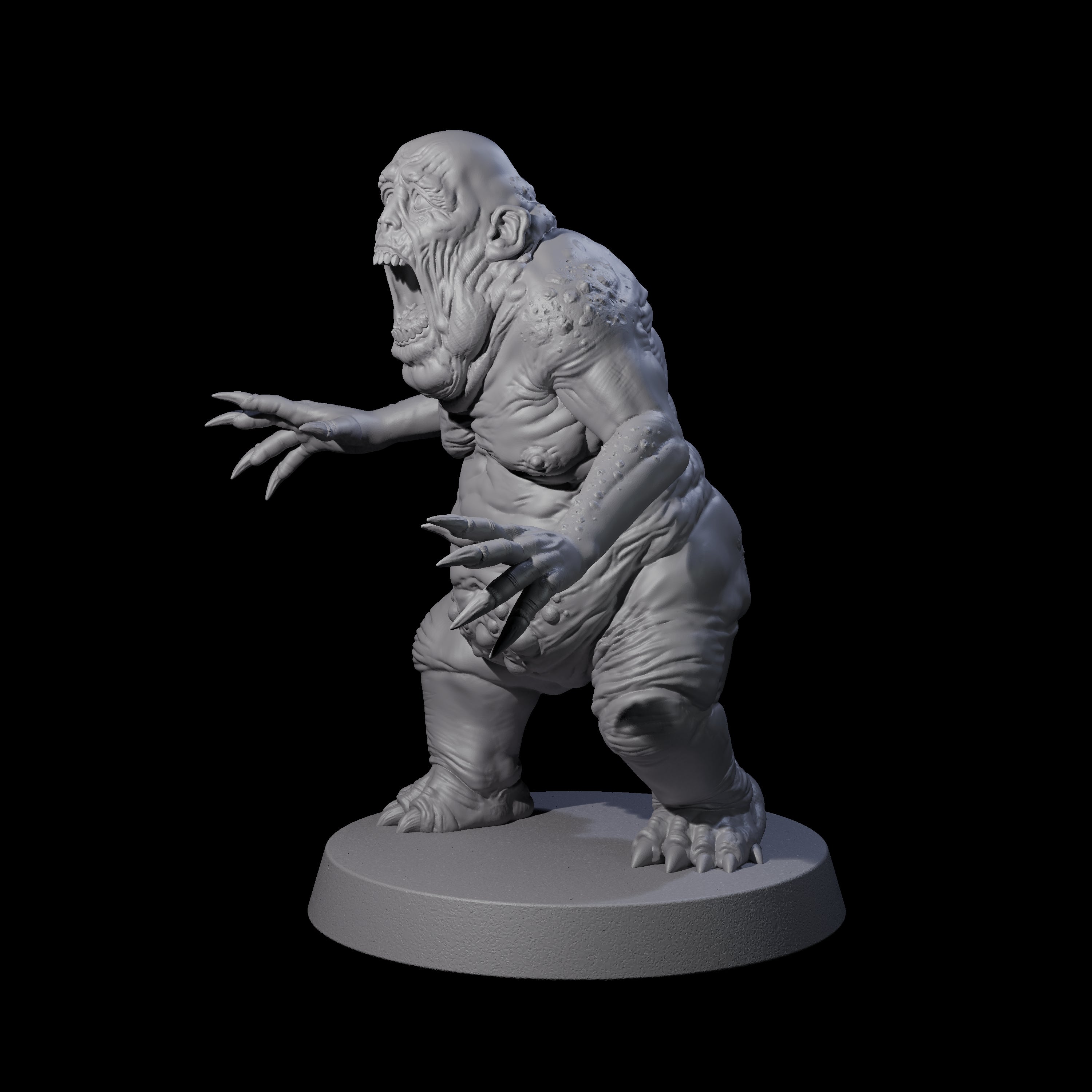 Screaming Mane E Miniature for Dungeons and Dragons, Pathfinder or other TTRPGs