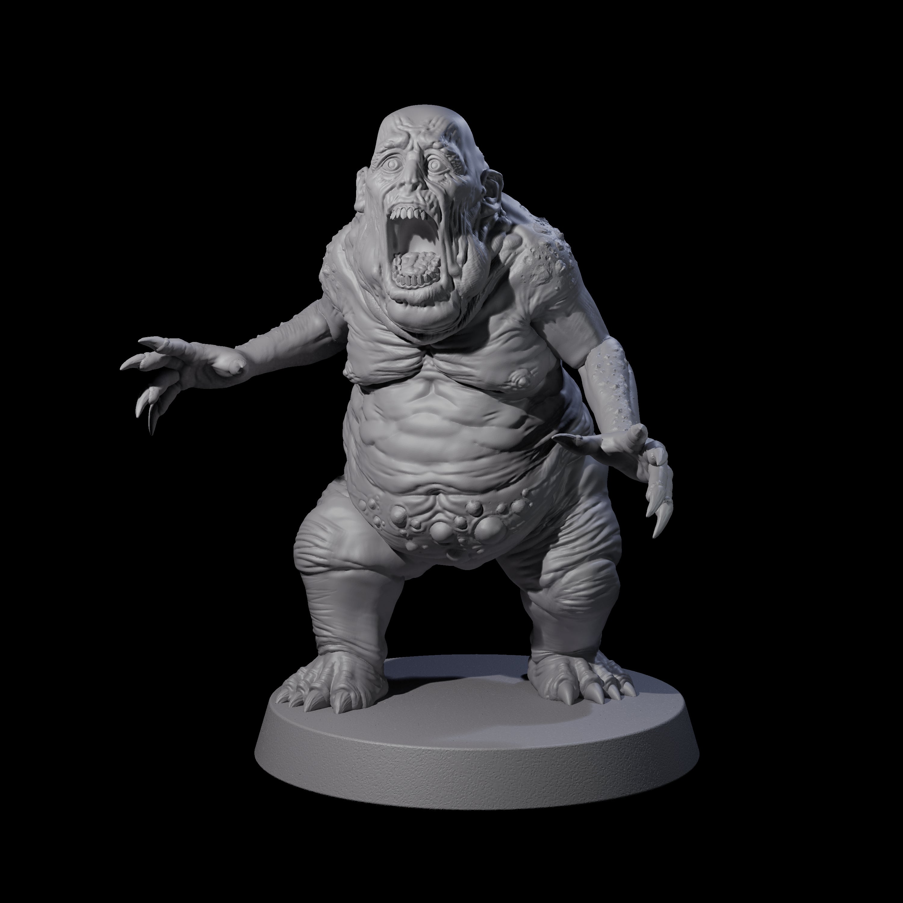 Screaming Mane E Miniature for Dungeons and Dragons, Pathfinder or other TTRPGs