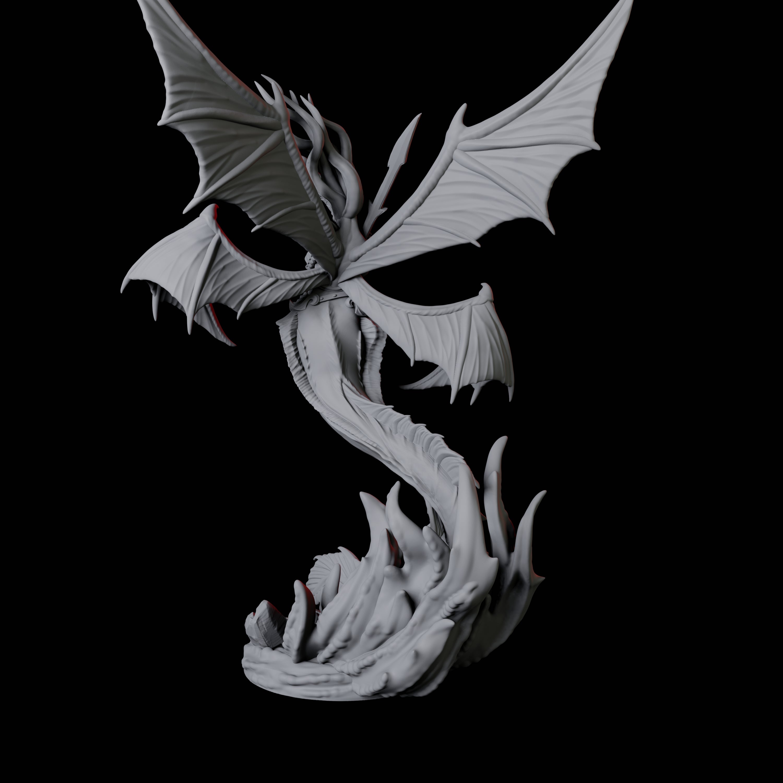 Screeching Harpy A Miniature for Dungeons and Dragons, Pathfinder or other TTRPGs