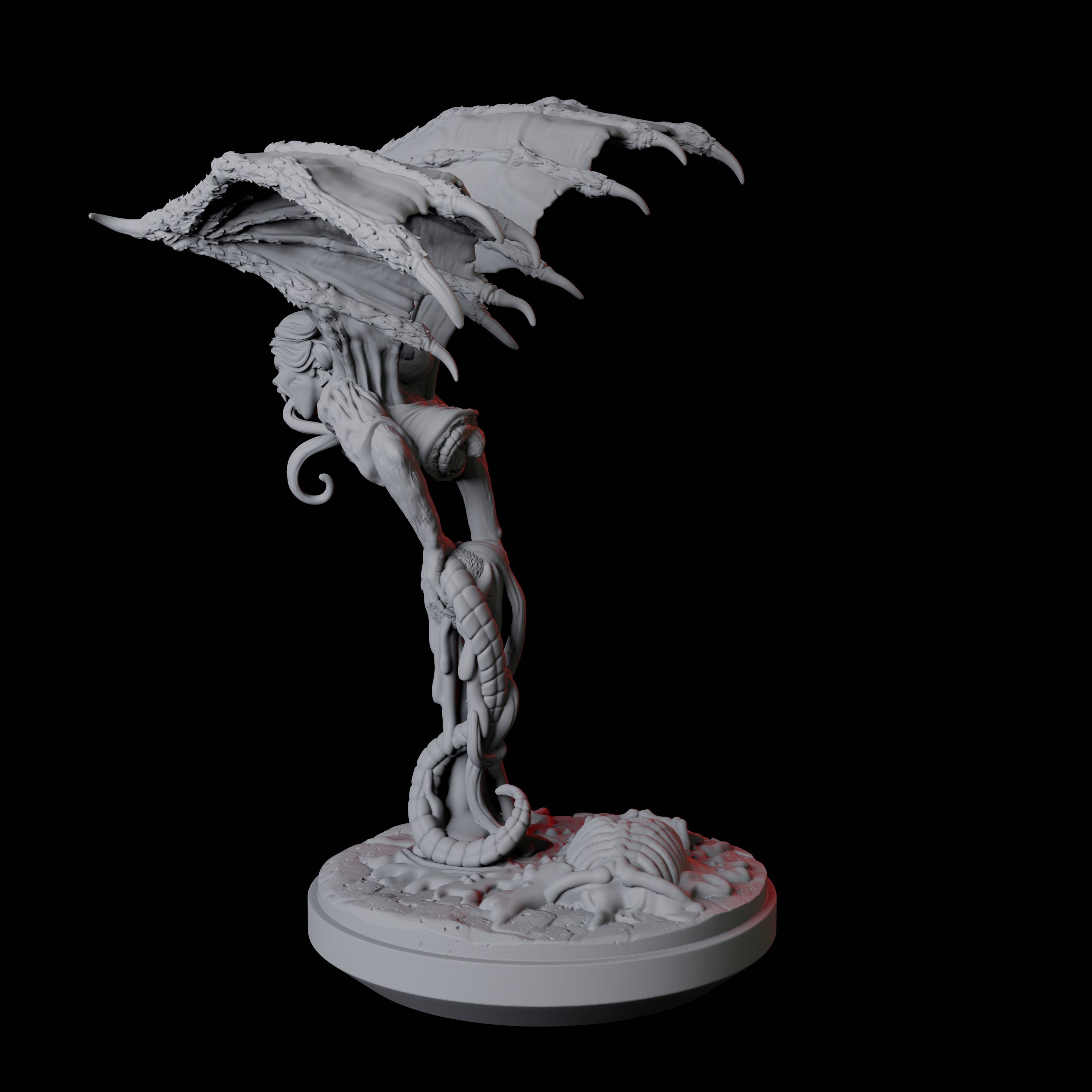 Screeching Manananggal A Miniature for Dungeons and Dragons, Pathfinder or other TTRPGs