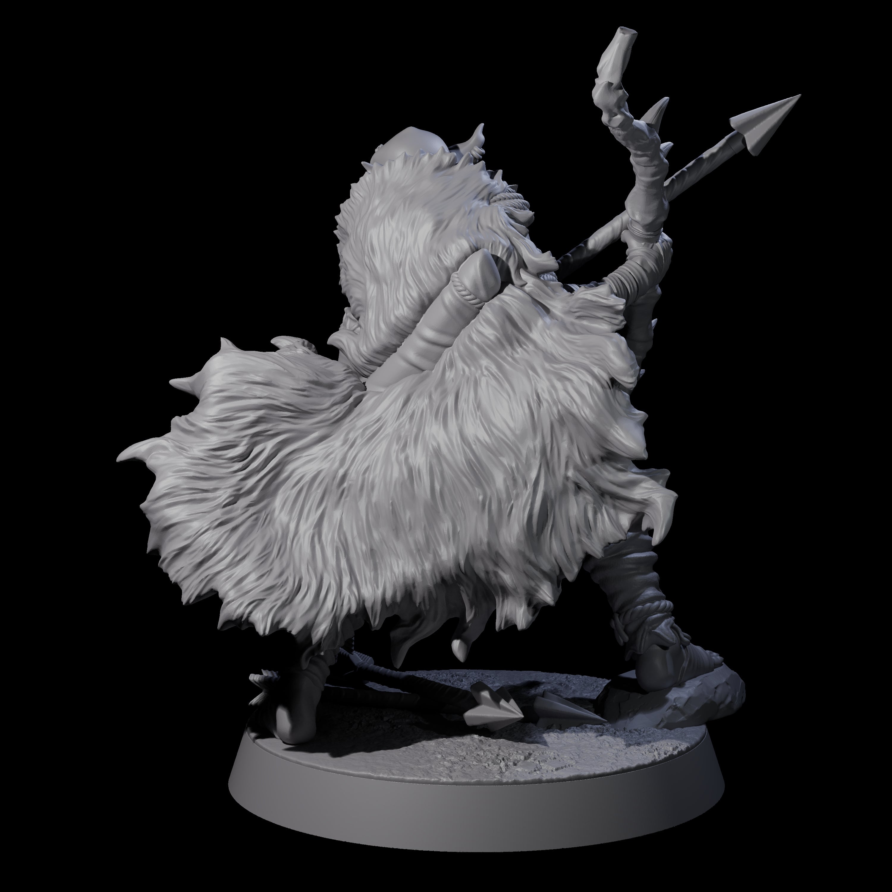 Sculking Marsh Archer B Miniature for Dungeons and Dragons, Pathfinder or other TTRPGs