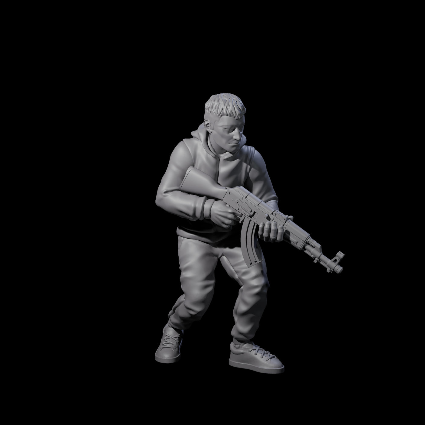 Scummy Russian Mercenaries Miniature for Dungeons and Dragons, Pathfinder or other TTRPGs