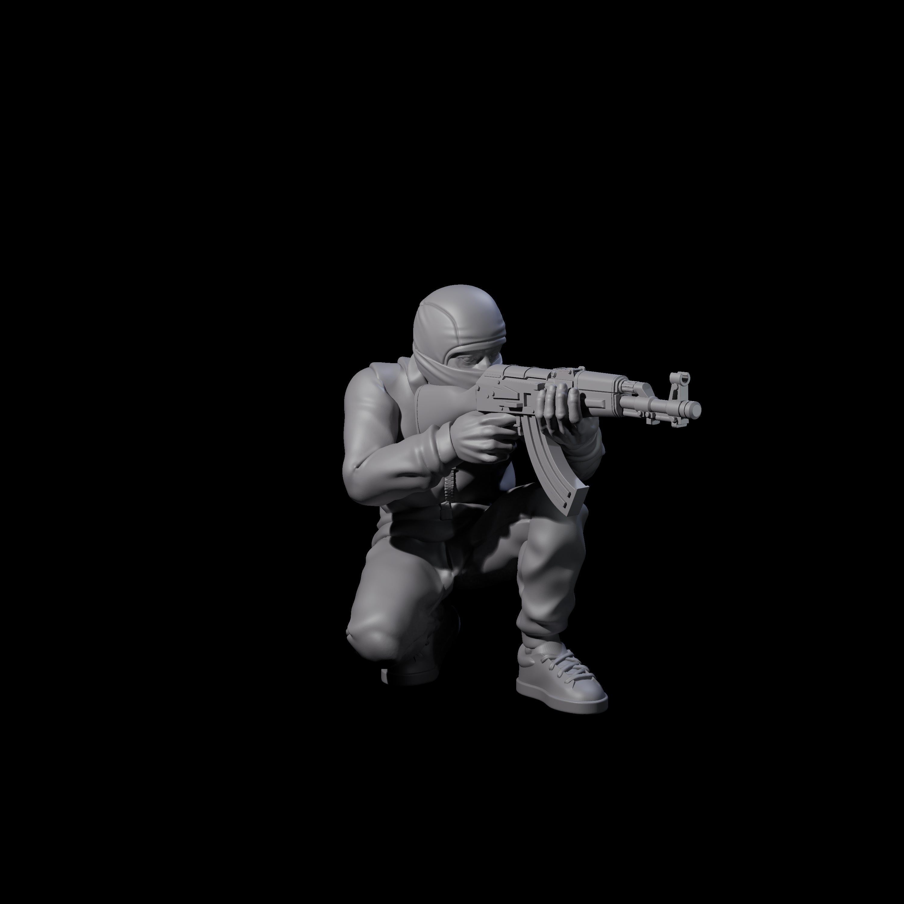 Scummy Russian Mercenaries Miniature for Dungeons and Dragons, Pathfinder or other TTRPGs