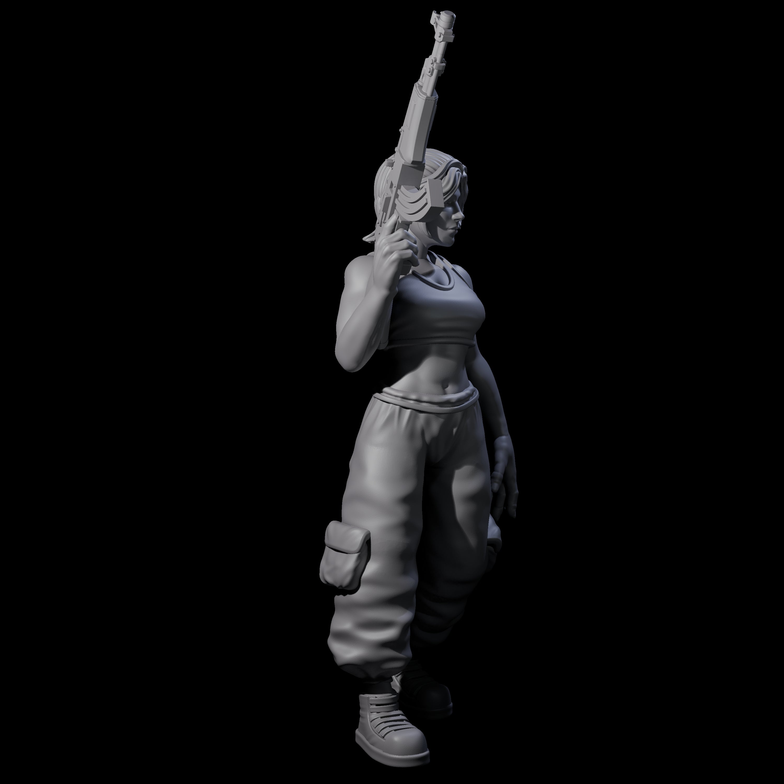 Scummy Russian Mercenaries Miniature for Dungeons and Dragons, Pathfinder or other TTRPGs