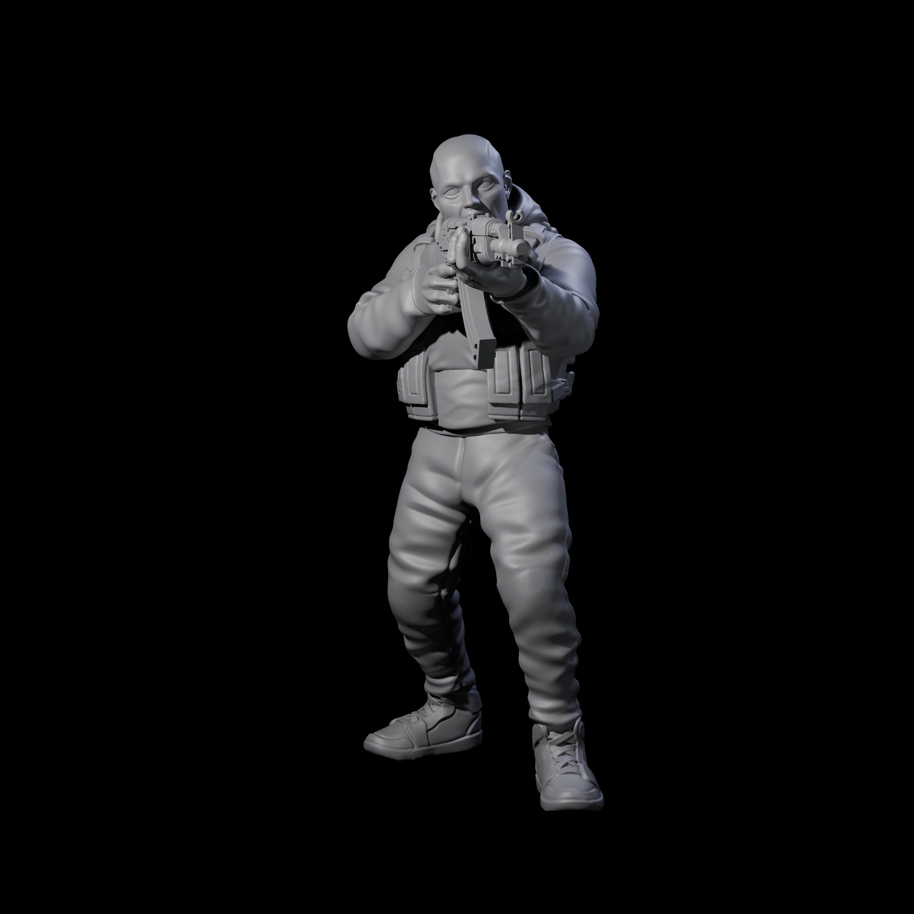 Scummy Russian Mercenaries Miniature for Dungeons and Dragons, Pathfinder or other TTRPGs