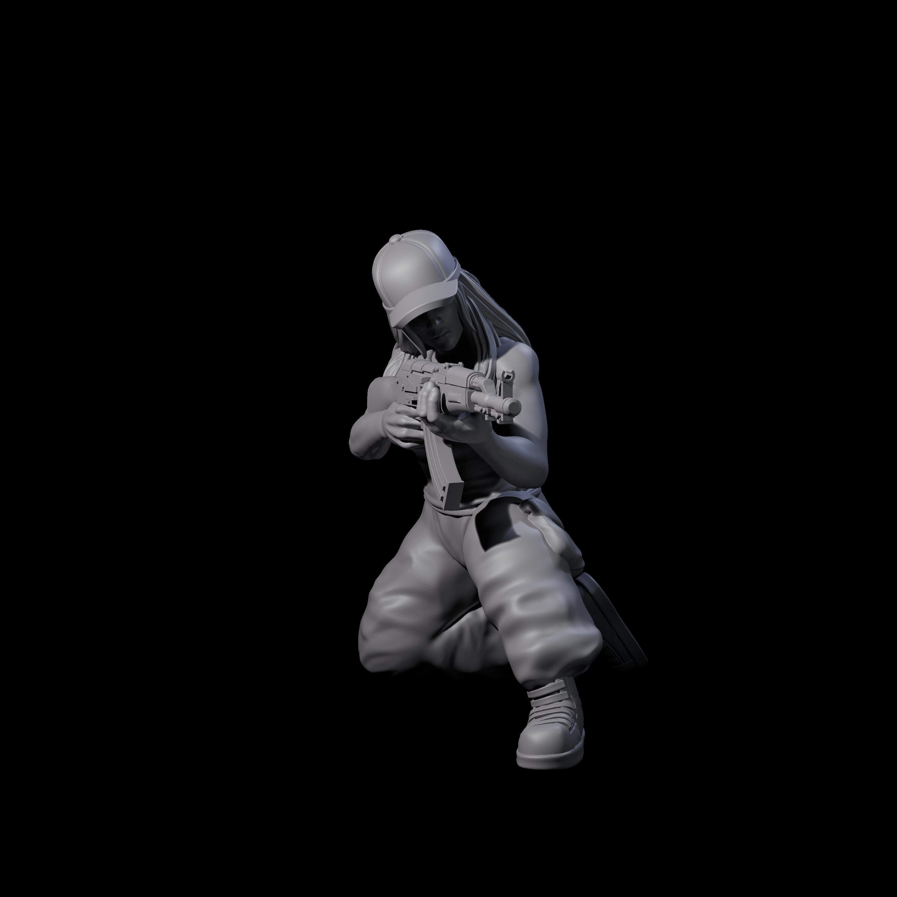 Scummy Russian Mercenary B Miniature for Dungeons and Dragons, Pathfinder or other TTRPGs