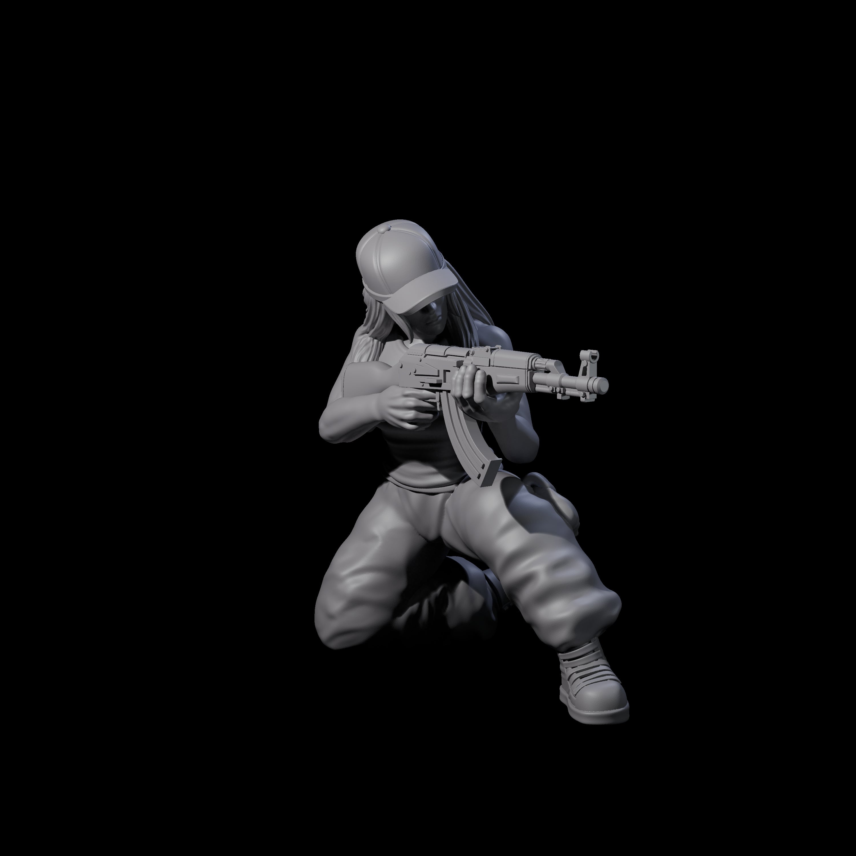 Scummy Russian Mercenary B Miniature for Dungeons and Dragons, Pathfinder or other TTRPGs