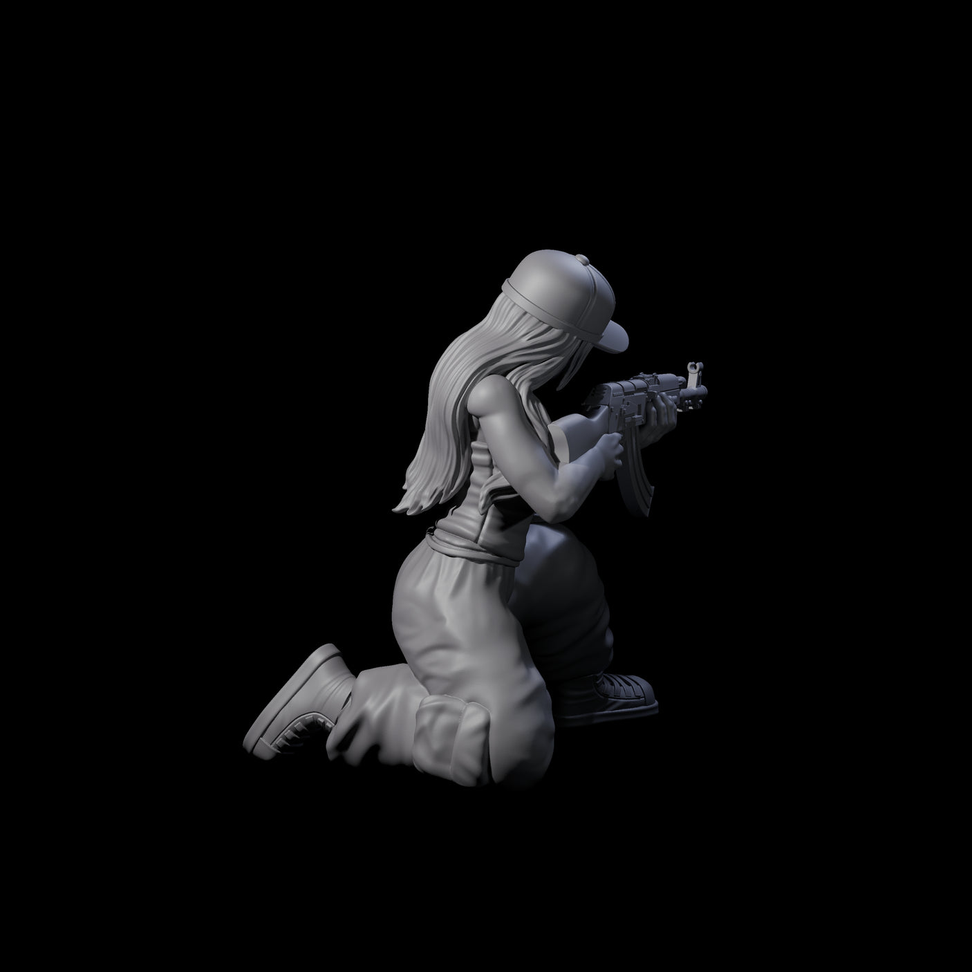 Scummy Russian Mercenary B Miniature for Dungeons and Dragons, Pathfinder or other TTRPGs