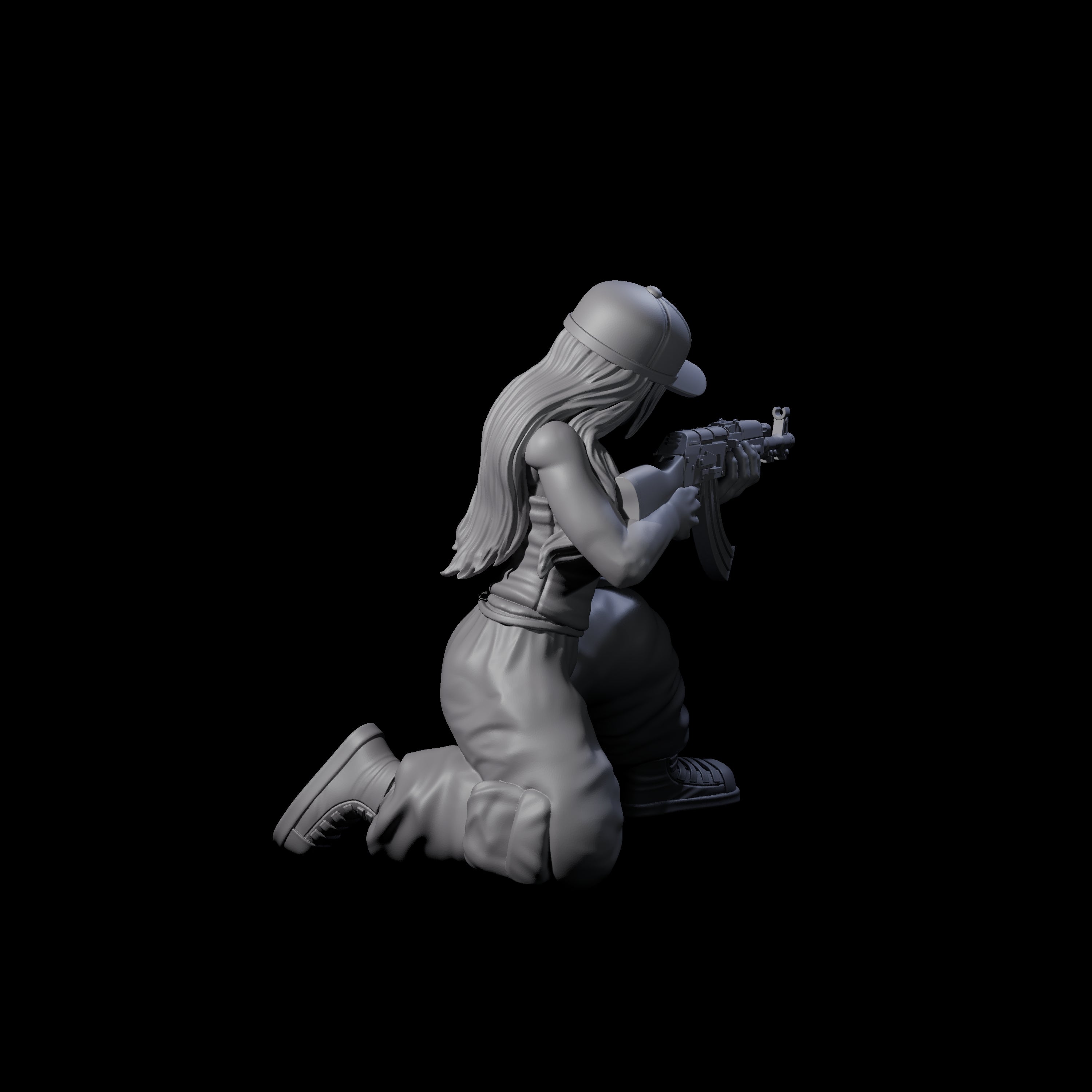 Scummy Russian Mercenary B Miniature for Dungeons and Dragons, Pathfinder or other TTRPGs