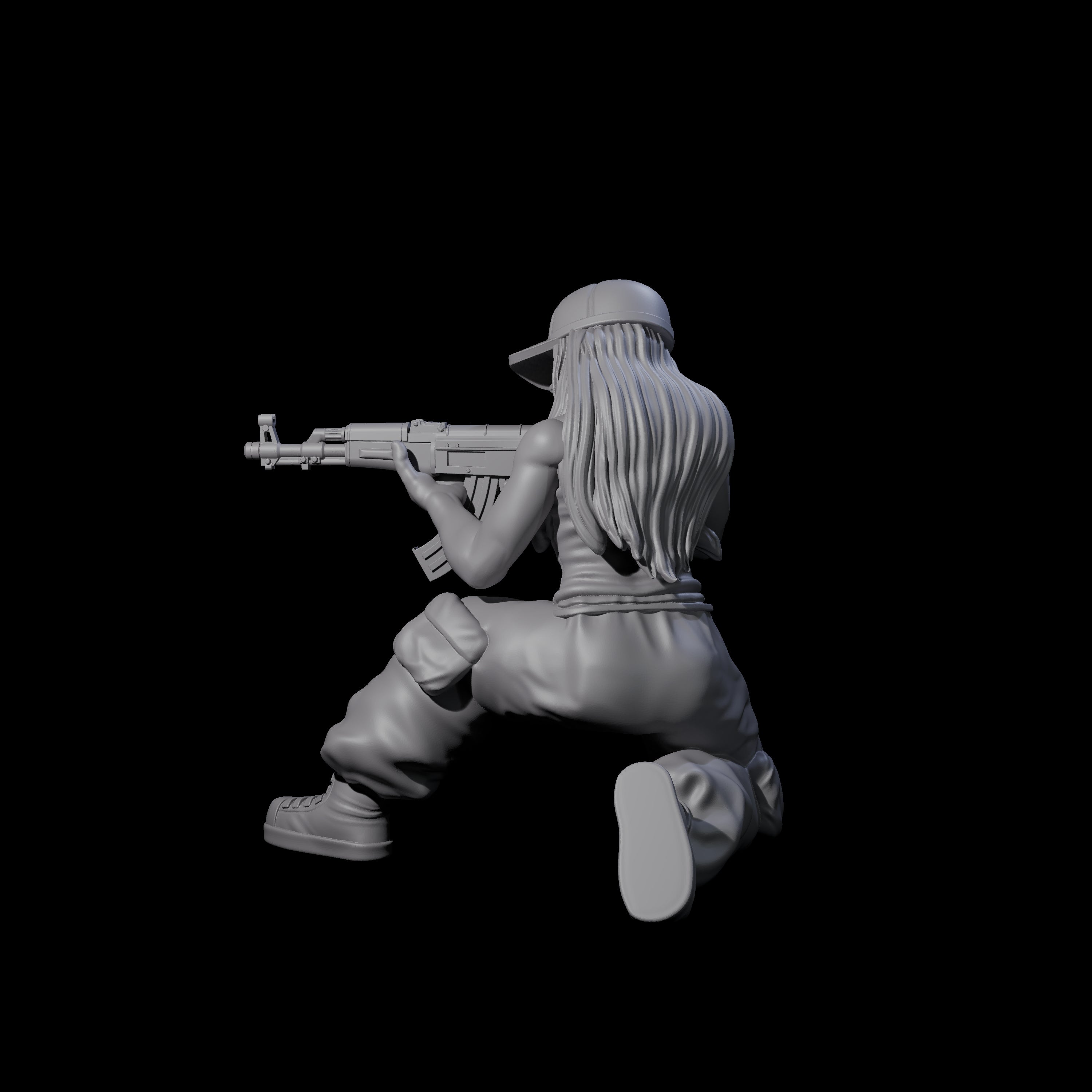 Scummy Russian Mercenary B Miniature for Dungeons and Dragons, Pathfinder or other TTRPGs