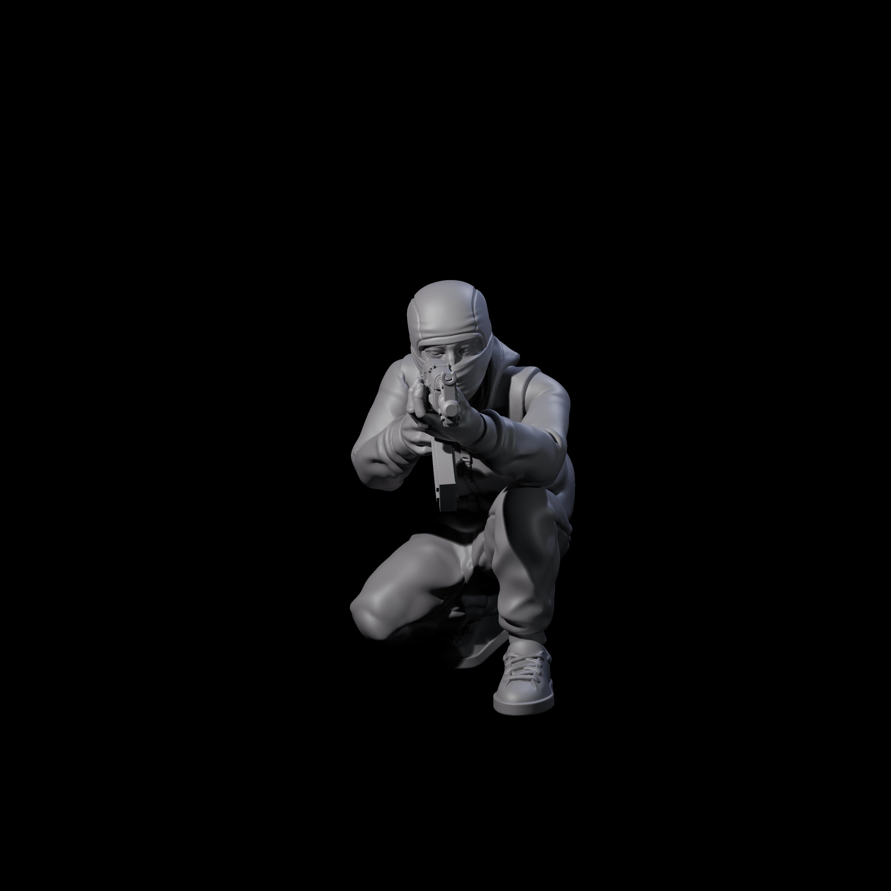 Scummy Russian Mercenary E Miniature for Dungeons and Dragons, Pathfinder or other TTRPGs