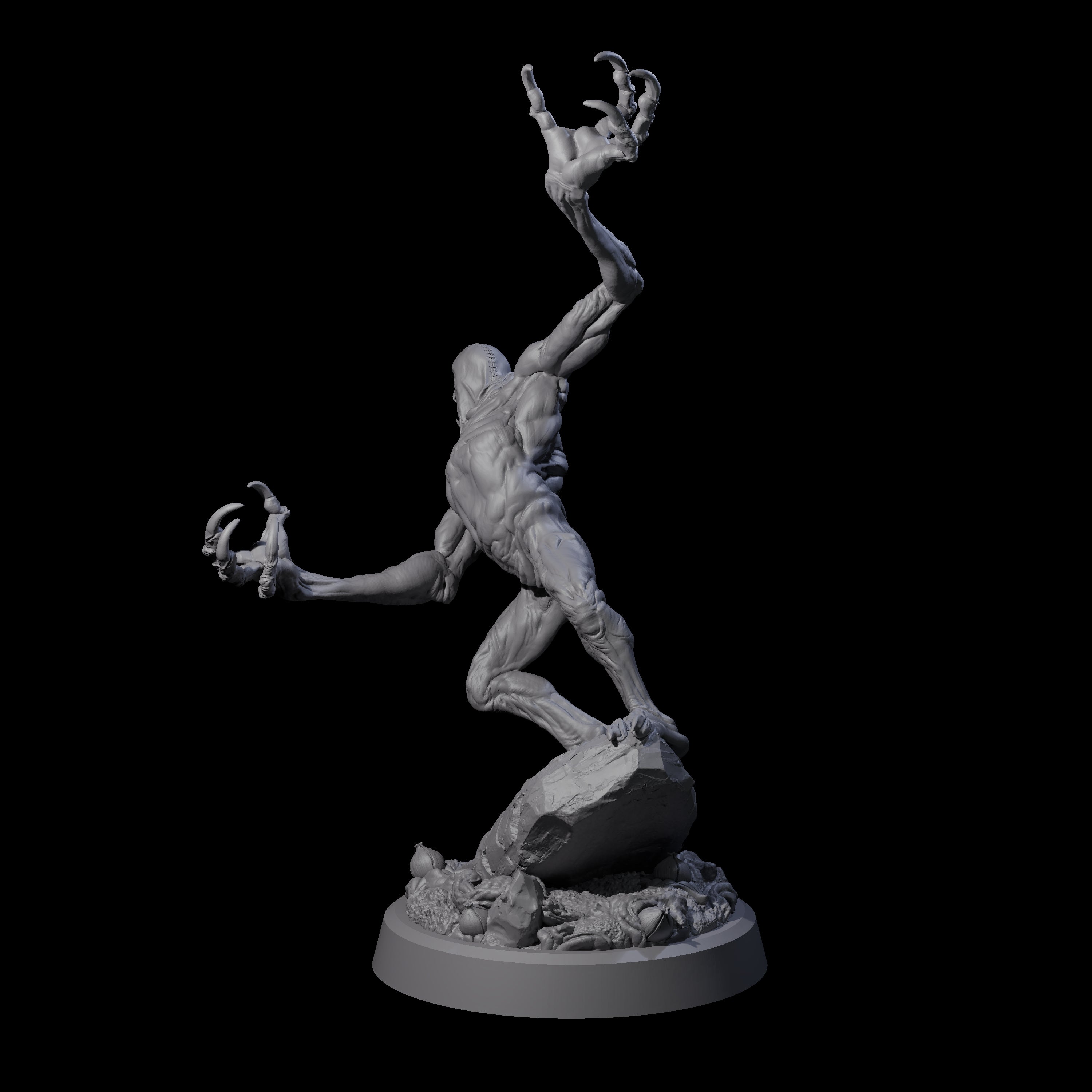 Scythe Wielding Velstrac B Miniature for Dungeons and Dragons, Pathfinder or other TTRPGs