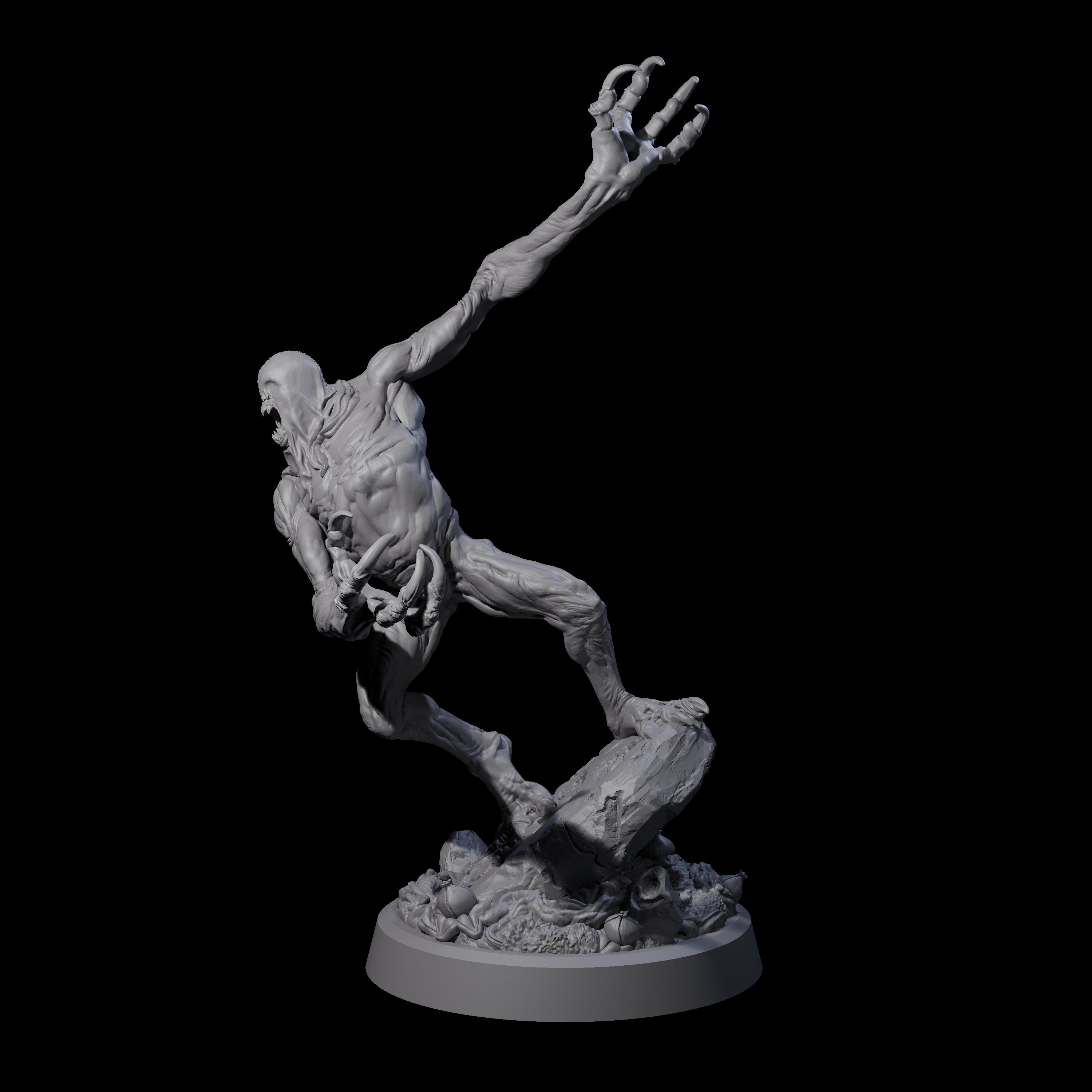 Scythe Wielding Velstrac B Miniature for Dungeons and Dragons, Pathfinder or other TTRPGs