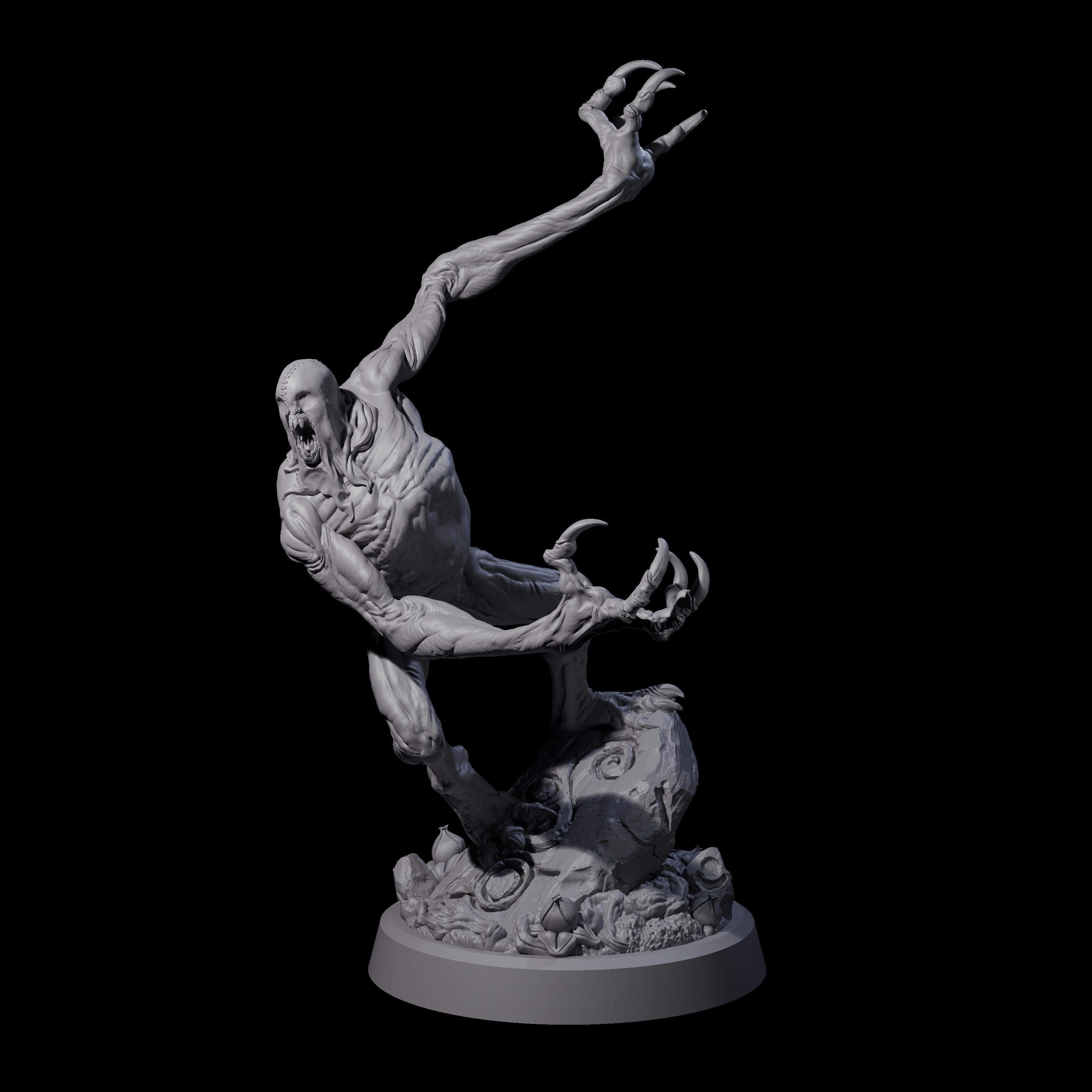 Scythe Wielding Velstrac B Miniature for Dungeons and Dragons, Pathfinder or other TTRPGs
