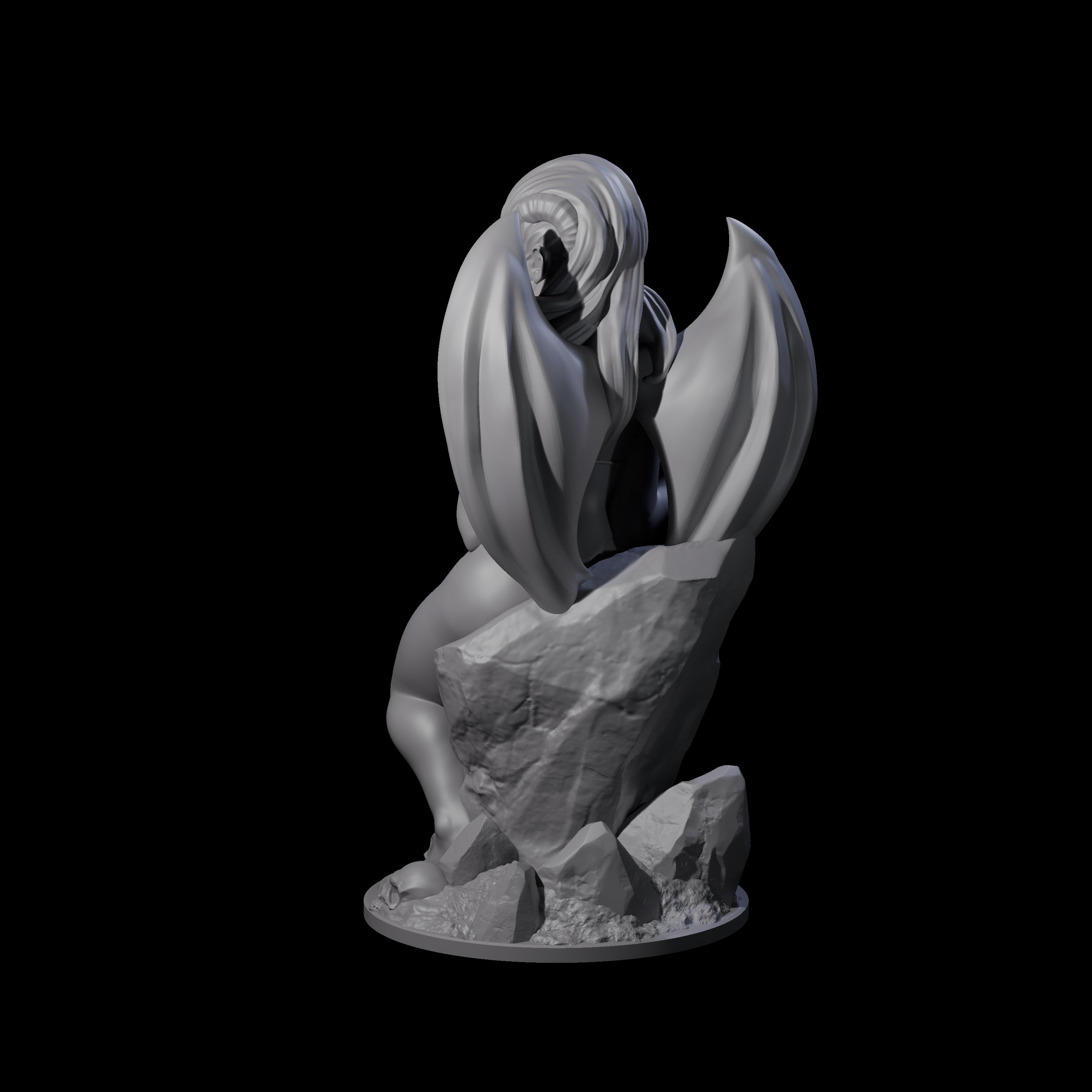 Seductive Succubus Temptress Miniature for Dungeons and Dragons, Pathfinder or other TTRPGs