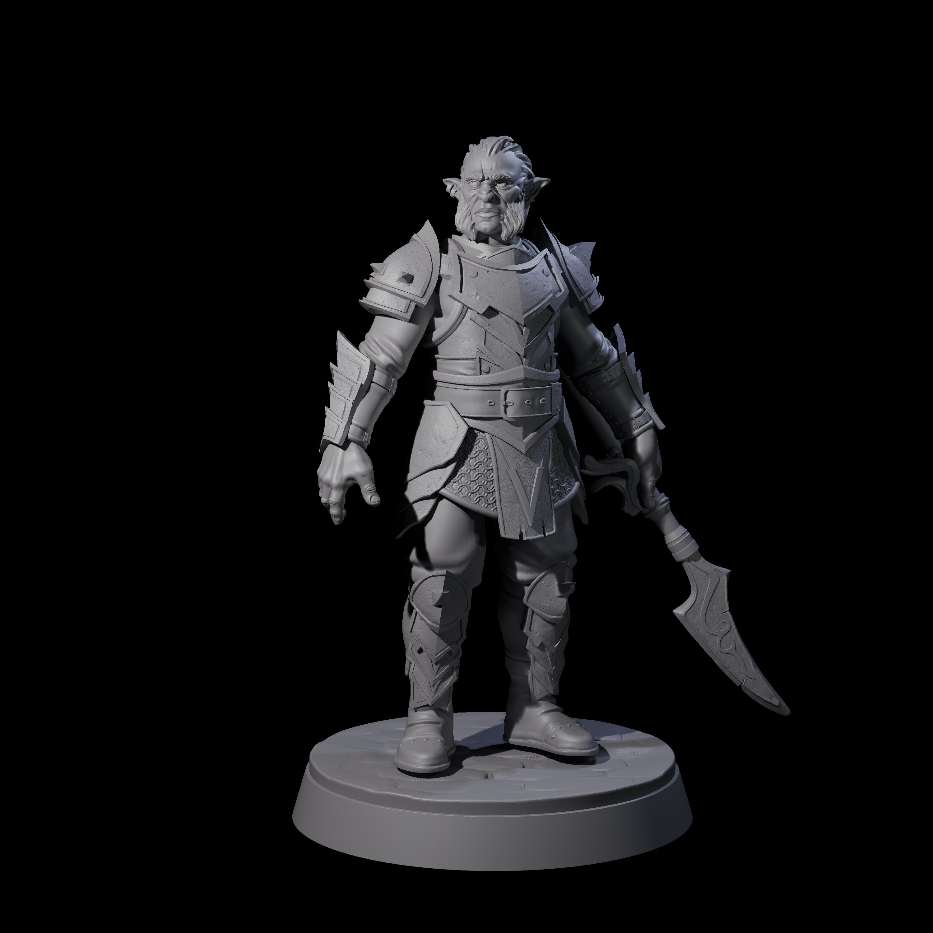 Seven Classic Hobgoblin Raiders Miniature for Dungeons and Dragons, Pathfinder or other TTRPGs