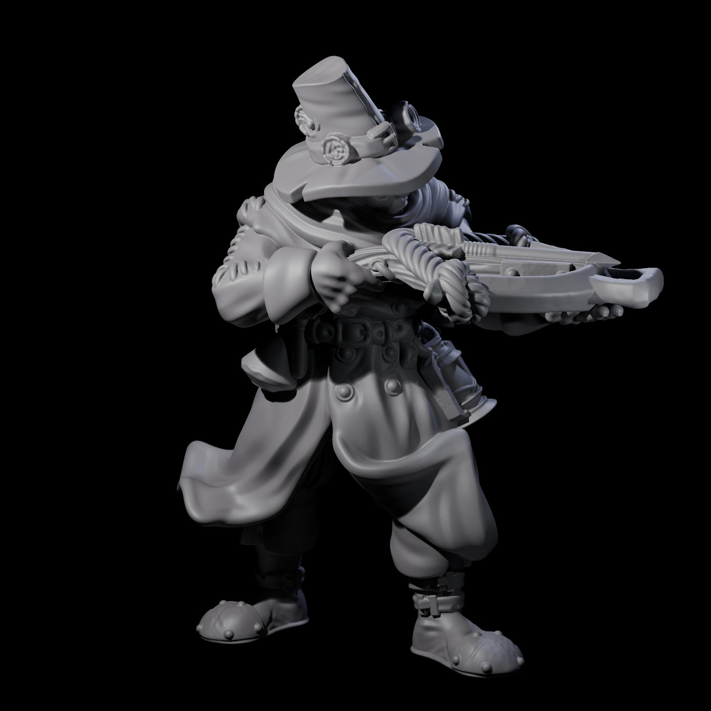 Seven Inquisition Hunters Miniature for Dungeons and Dragons, Pathfinder or other TTRPGs