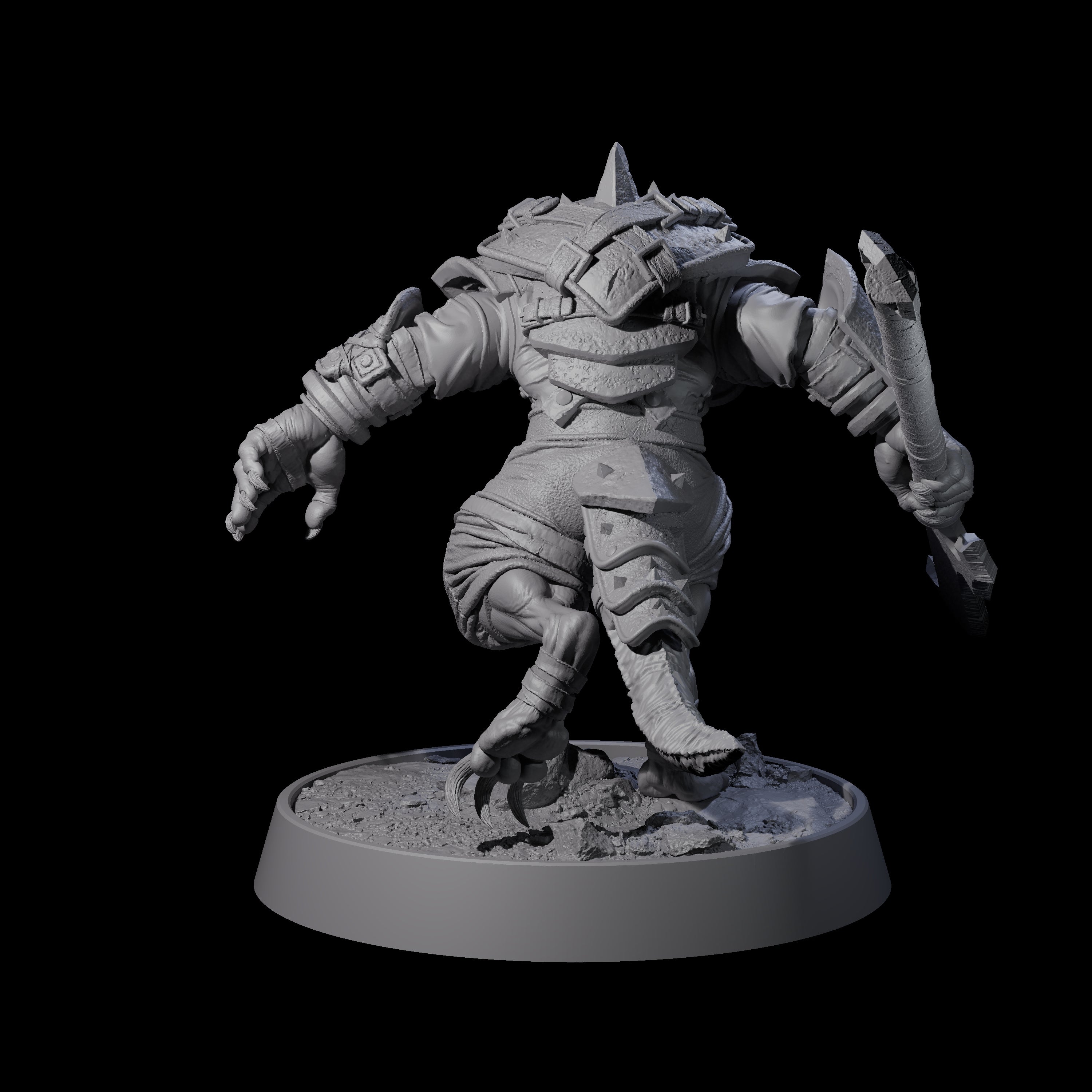 Sewer Dwelling Ratfolk E Miniature for Dungeons and Dragons, Pathfinder or other TTRPGs