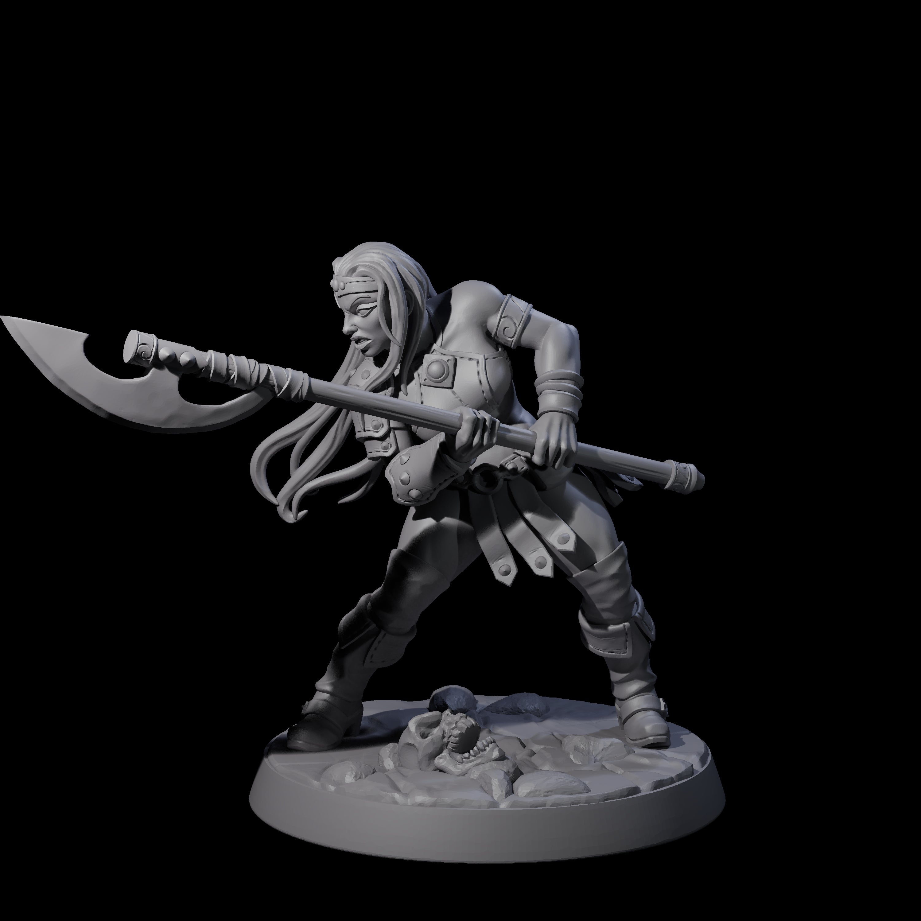 Shadowy Assassin Sister E Miniature for Dungeons and Dragons, Pathfinder or other TTRPGs