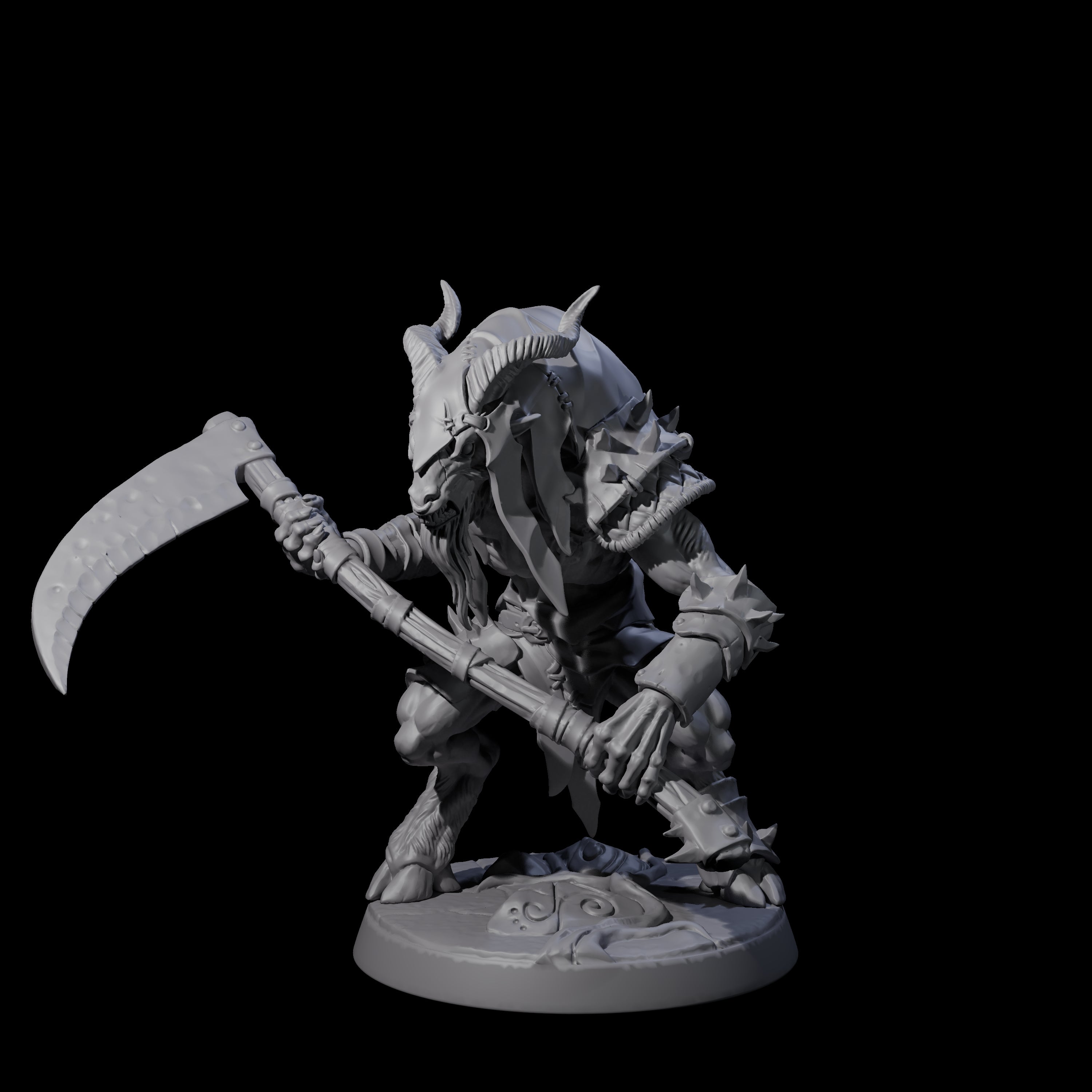 Shadowy Beastman A Miniature for Dungeons and Dragons, Pathfinder or other TTRPGs