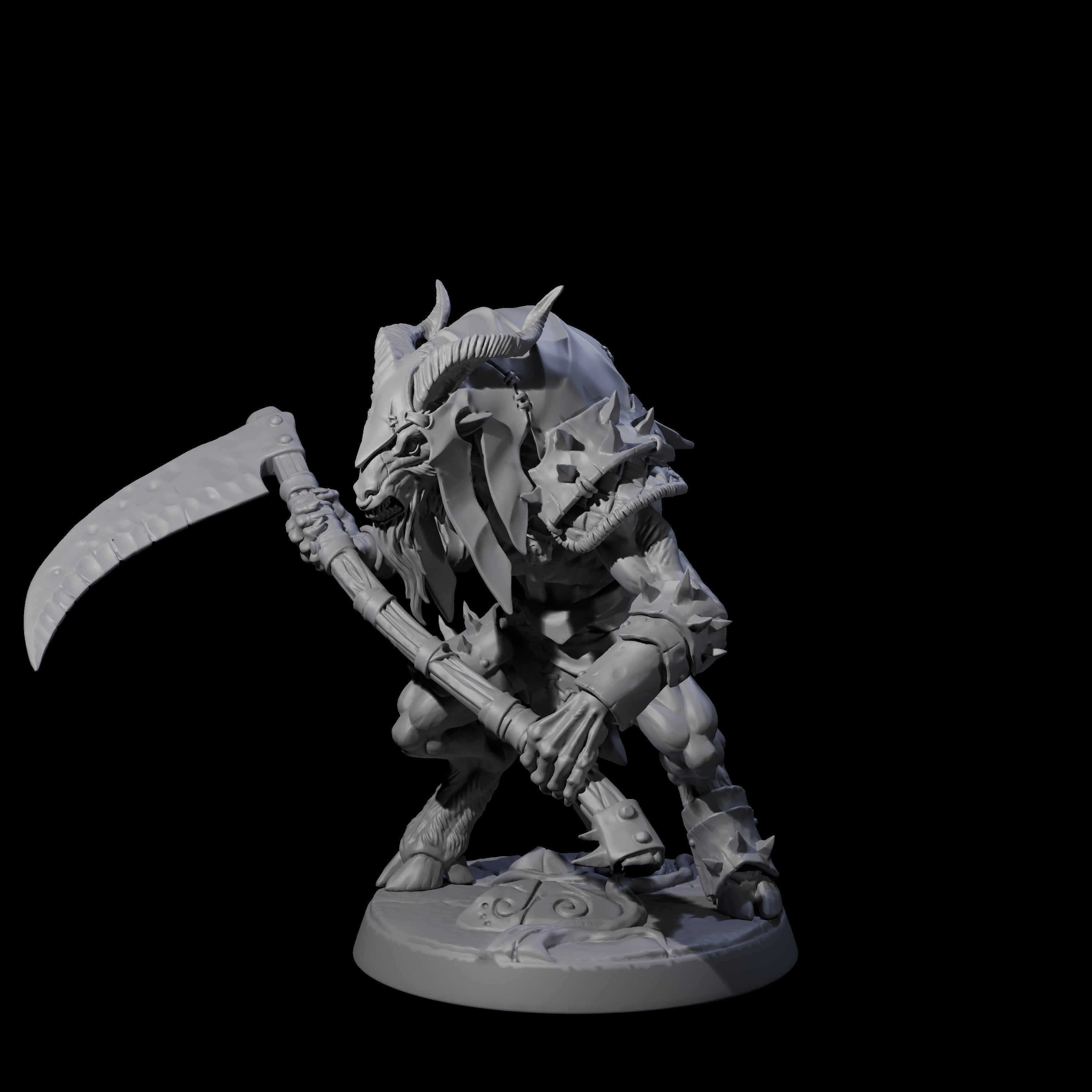 Shadowy Beastman A Miniature for Dungeons and Dragons, Pathfinder or other TTRPGs