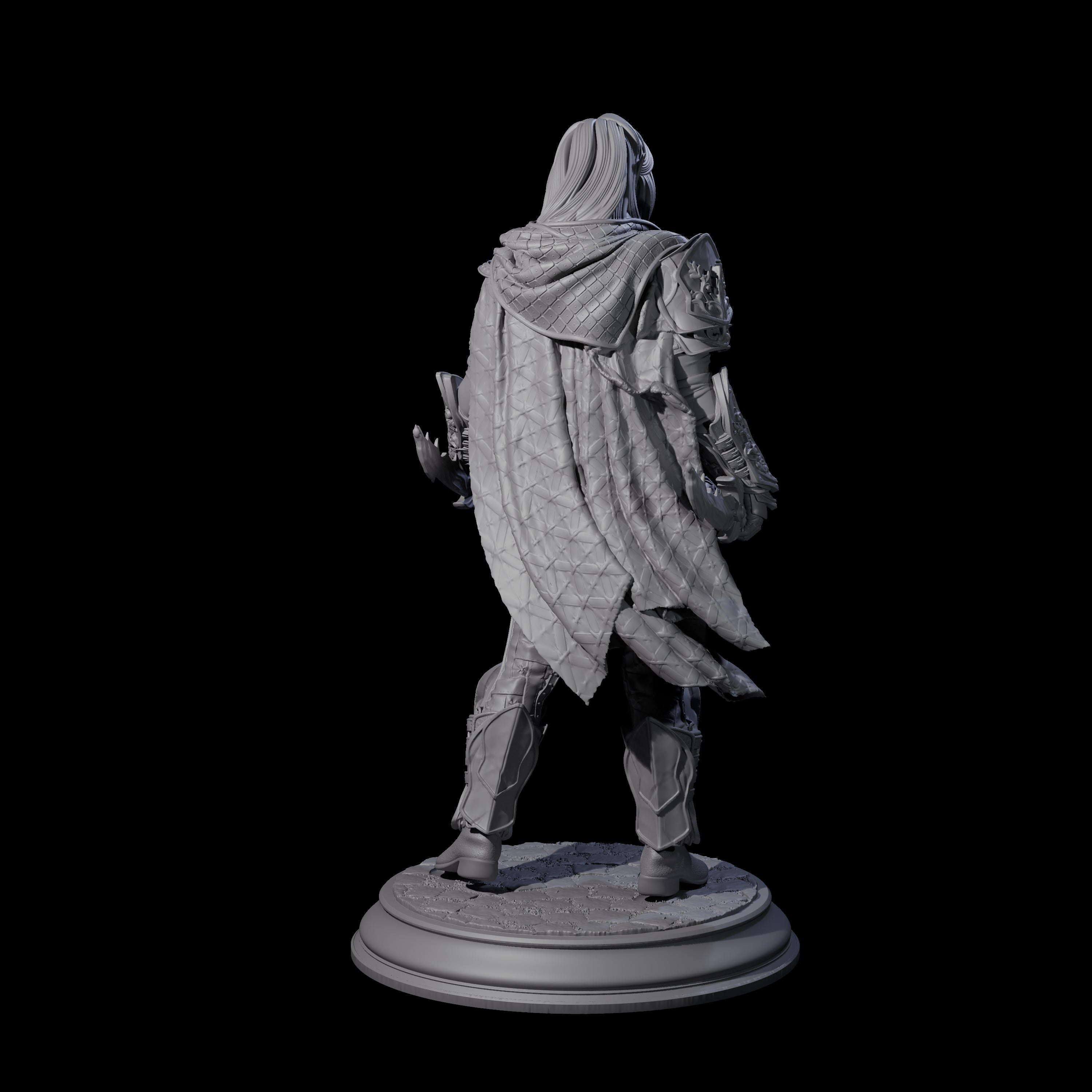 Shadowy Masked Rogue Miniature for Dungeons and Dragons, Pathfinder or other TTRPGs